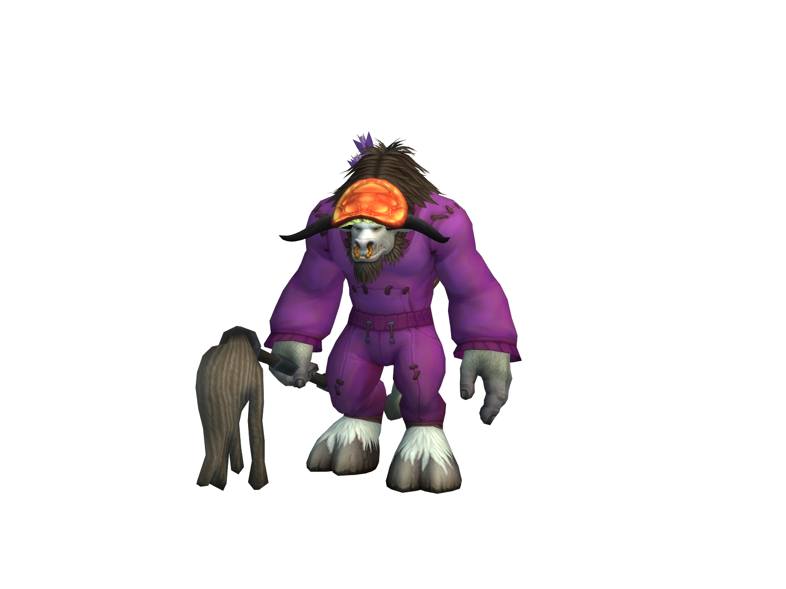 Mooham 3D character render