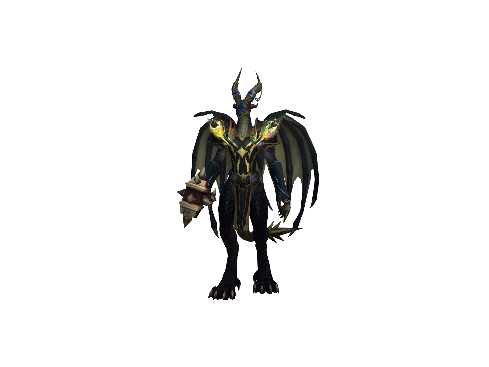 Oopsdragon 3D character render
