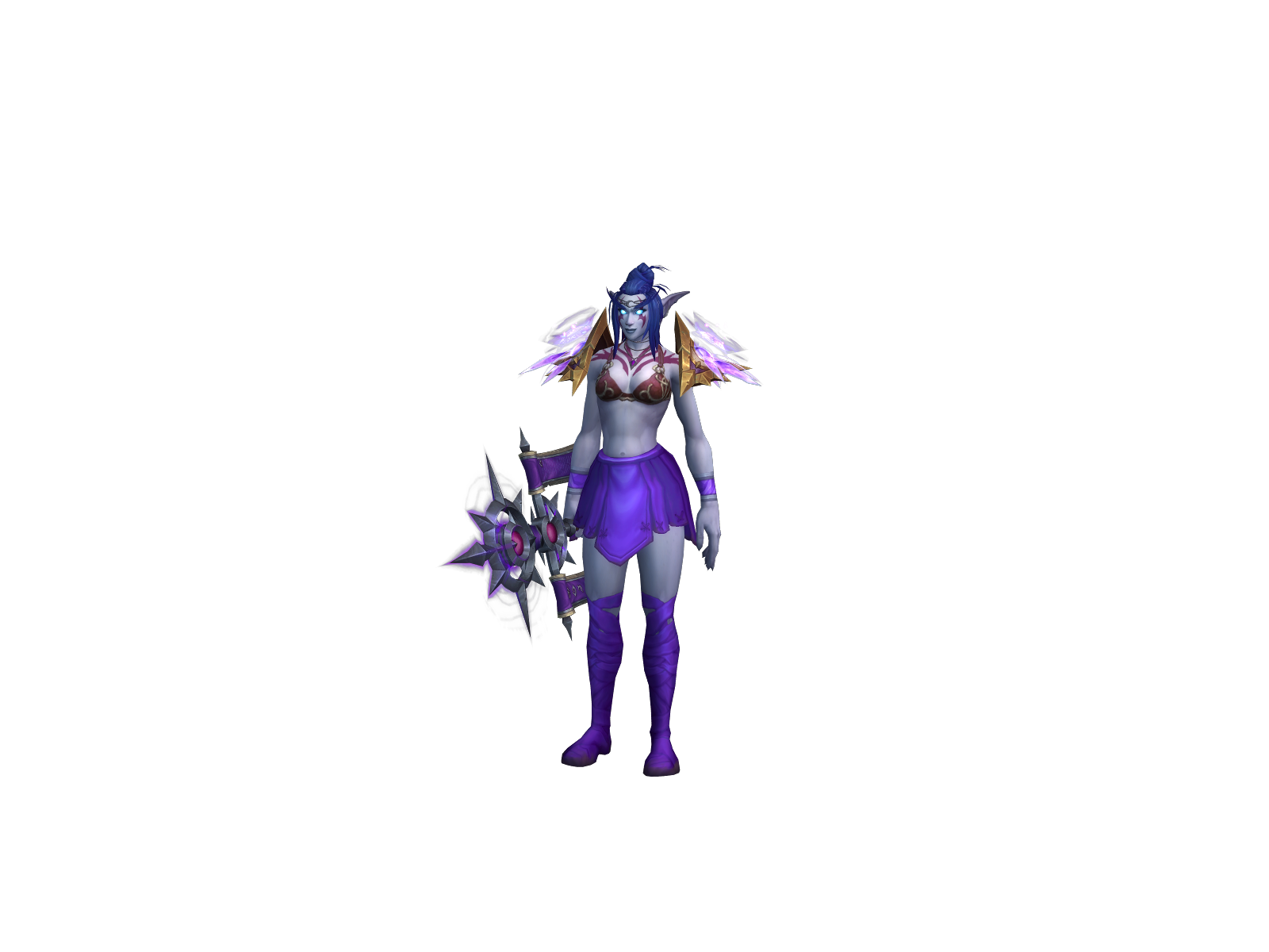 Ishimmer 3D character render