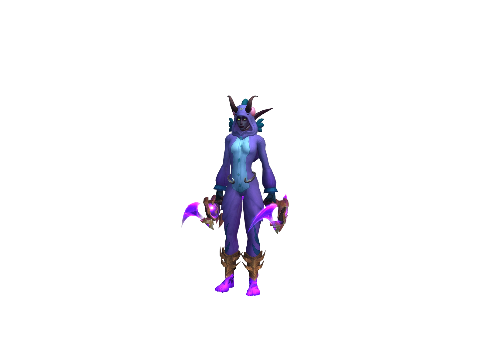Tasondh 3D character render