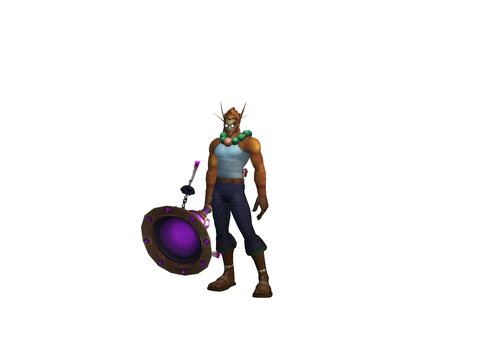 Cotter 3D character render
