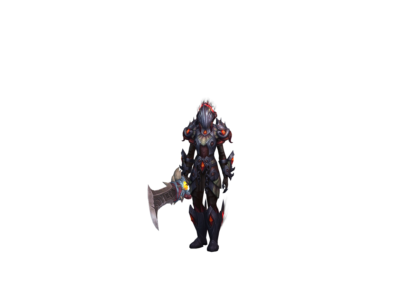 Crowdeath 3D character render