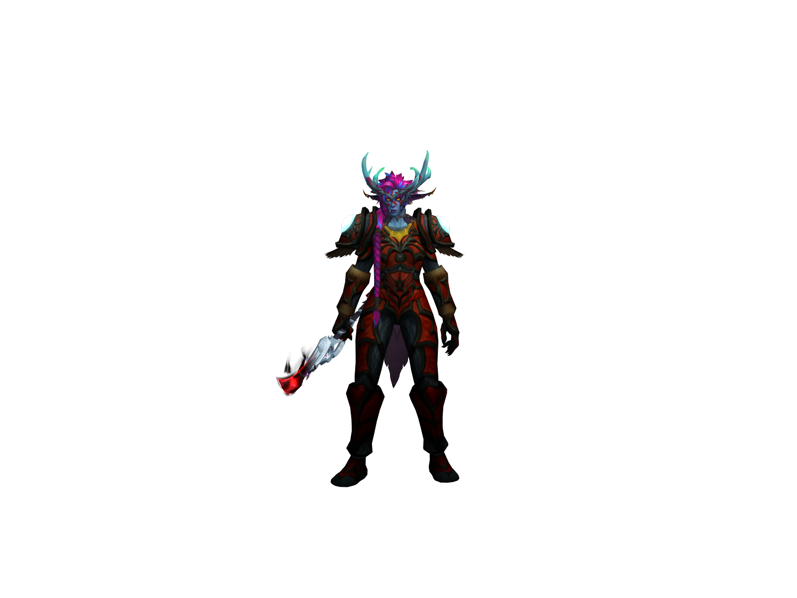 Shivver 3D character render