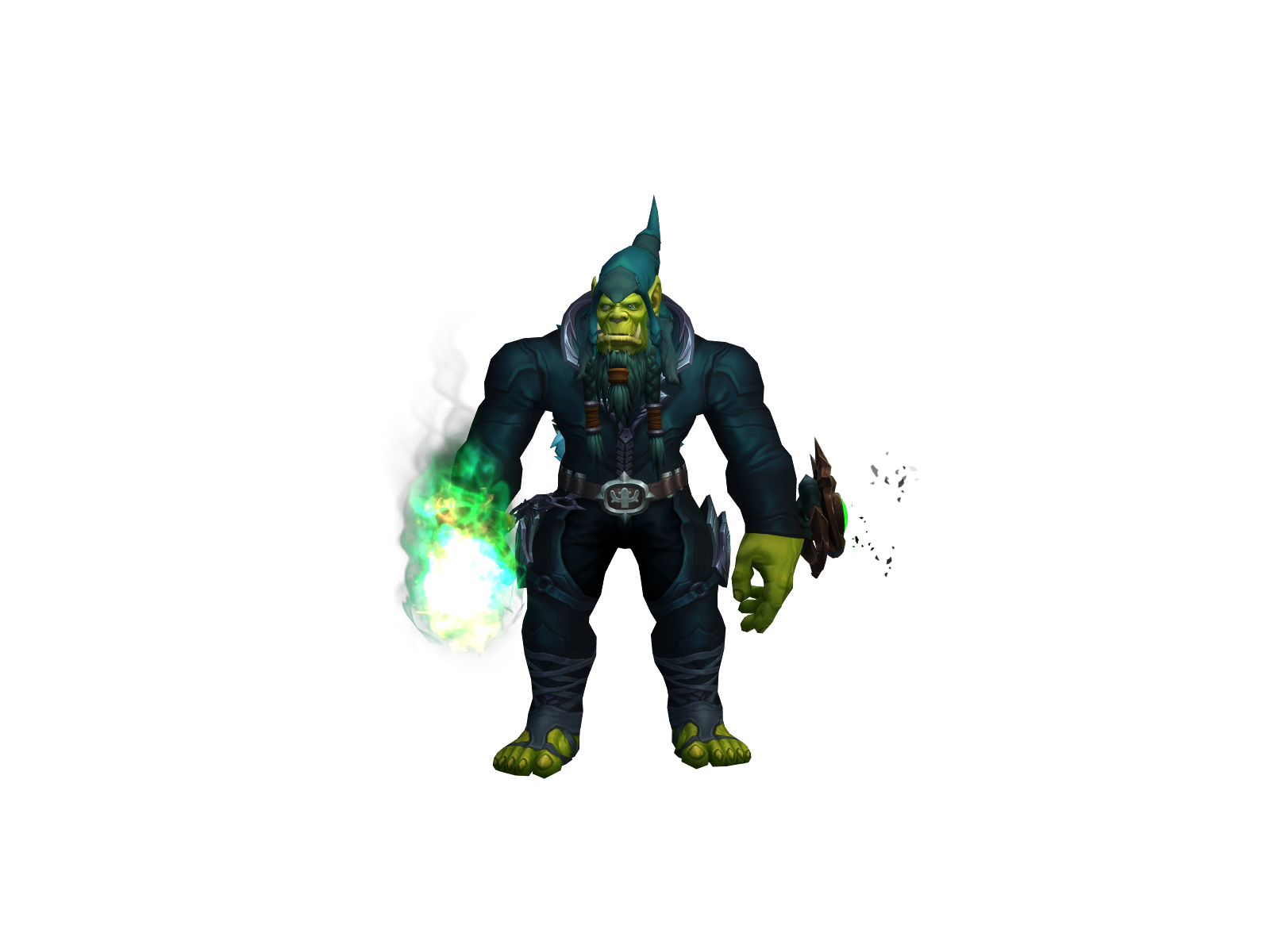 Brosesham 3D character render