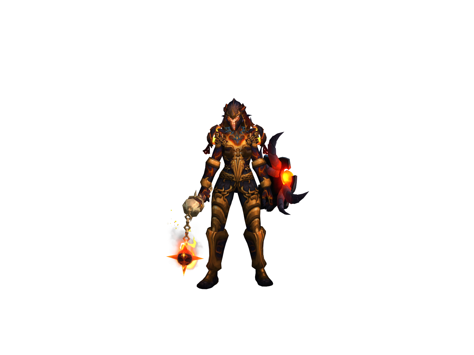Thunderbuddy 3D character render