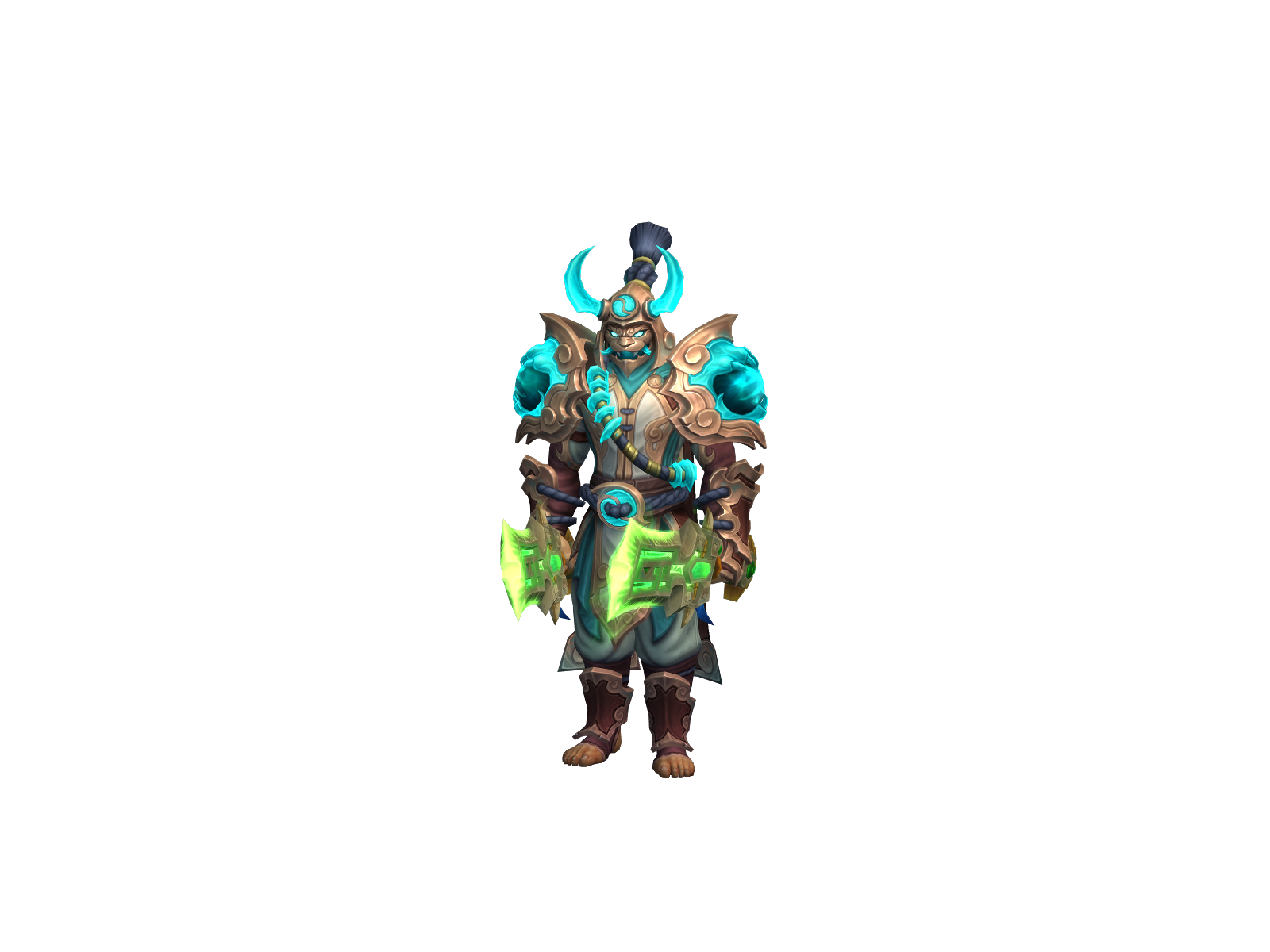 Macnab 3D character render