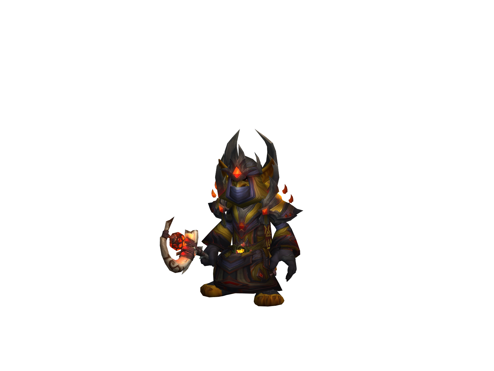 Destrou 3D character render
