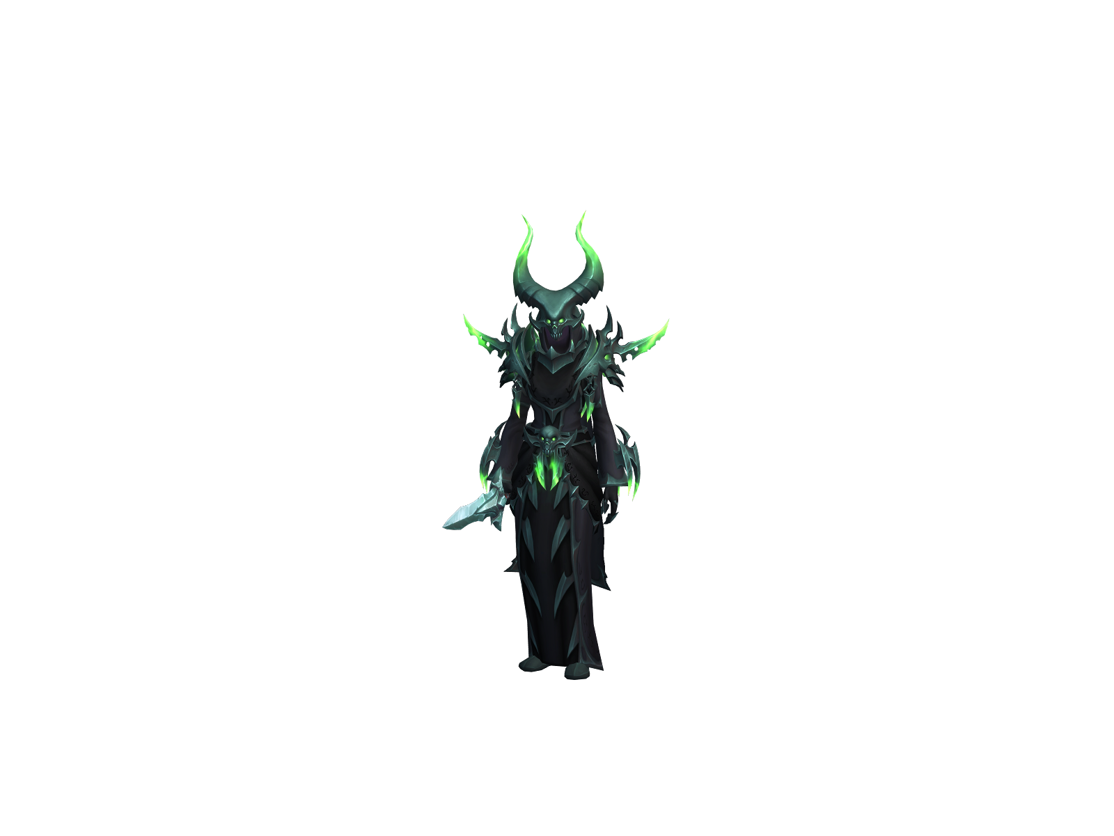 Ginukia 3D character render