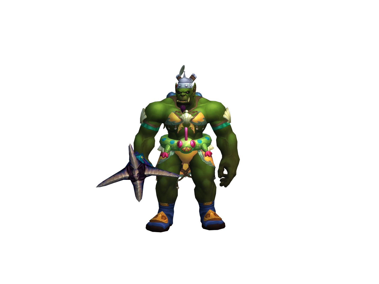 Fingerslock 3D character render
