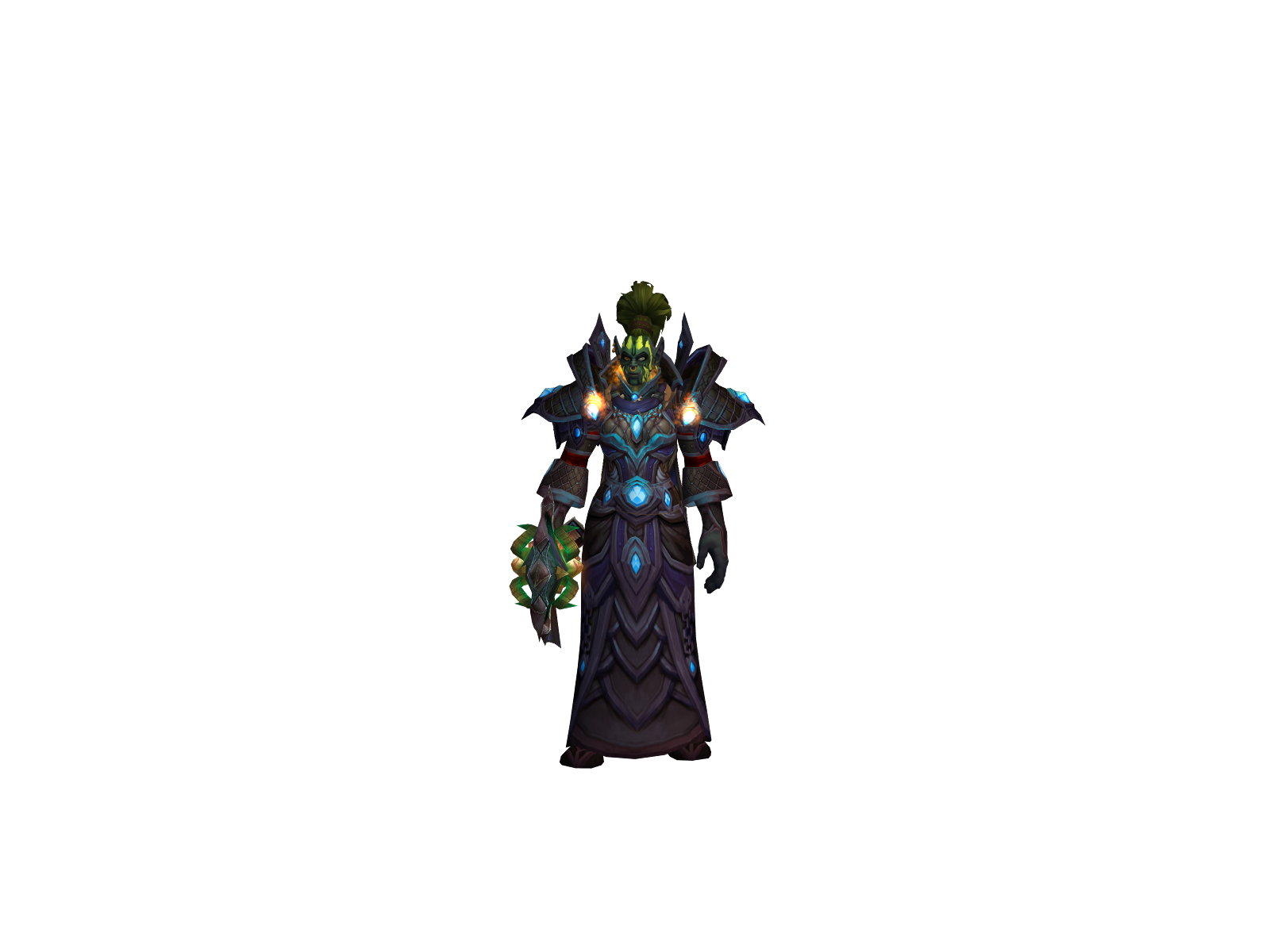 Retrohspek 3D character render