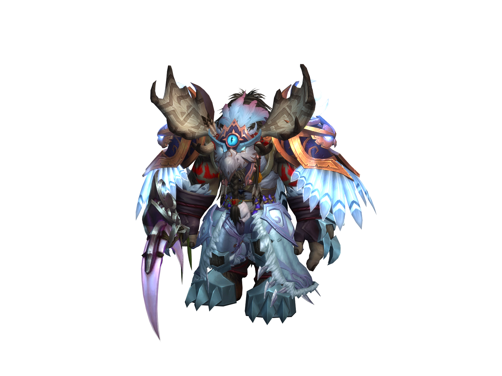 Lusblood 3D character render