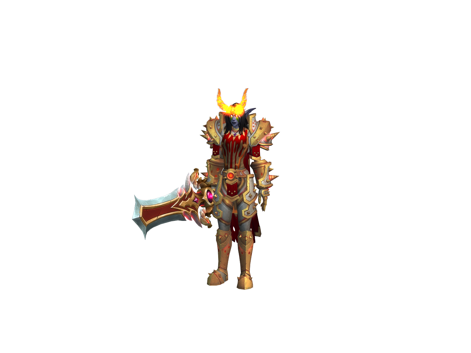 Verbius 3D character render