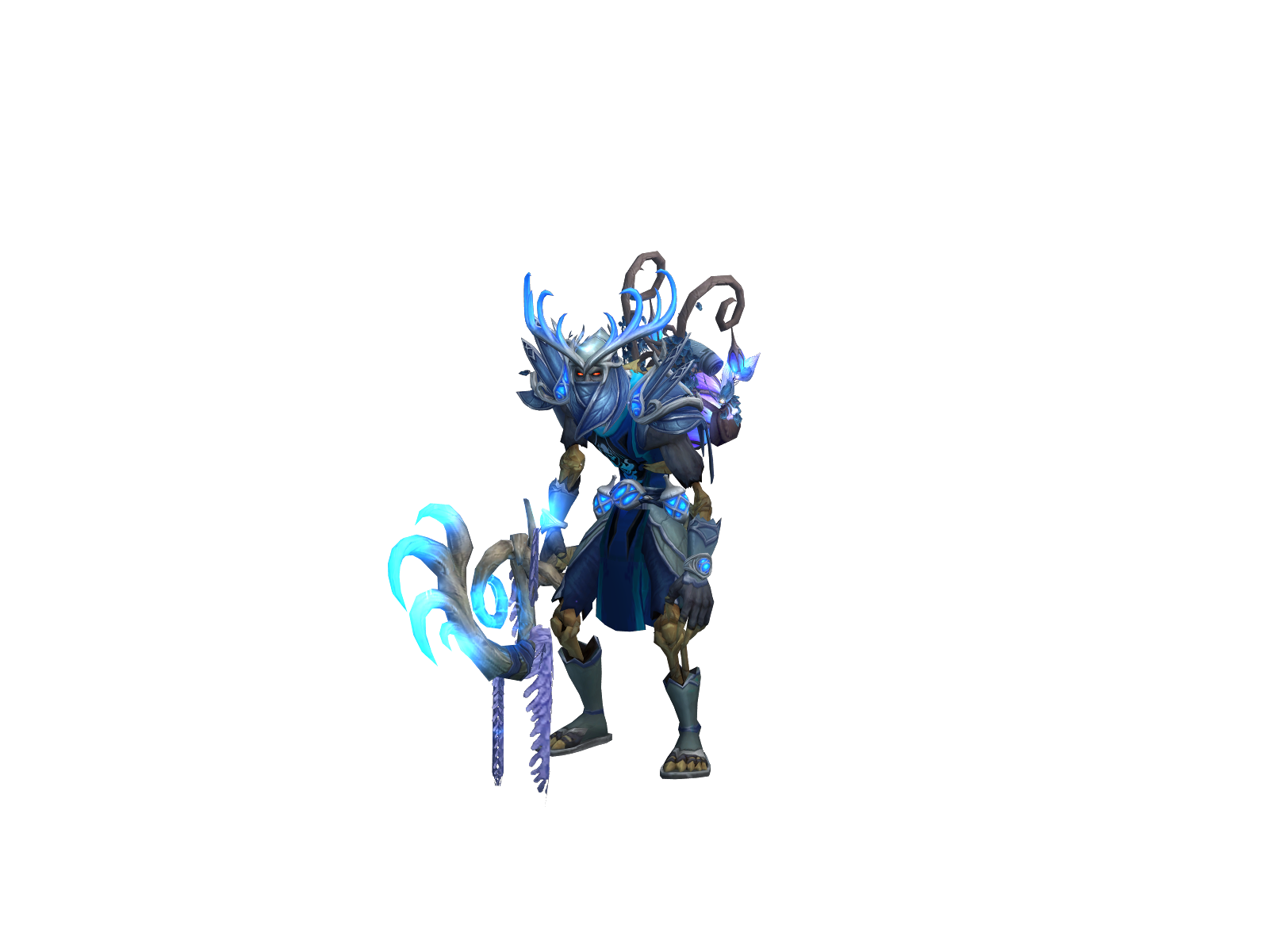 Cryptwiz 3D character render
