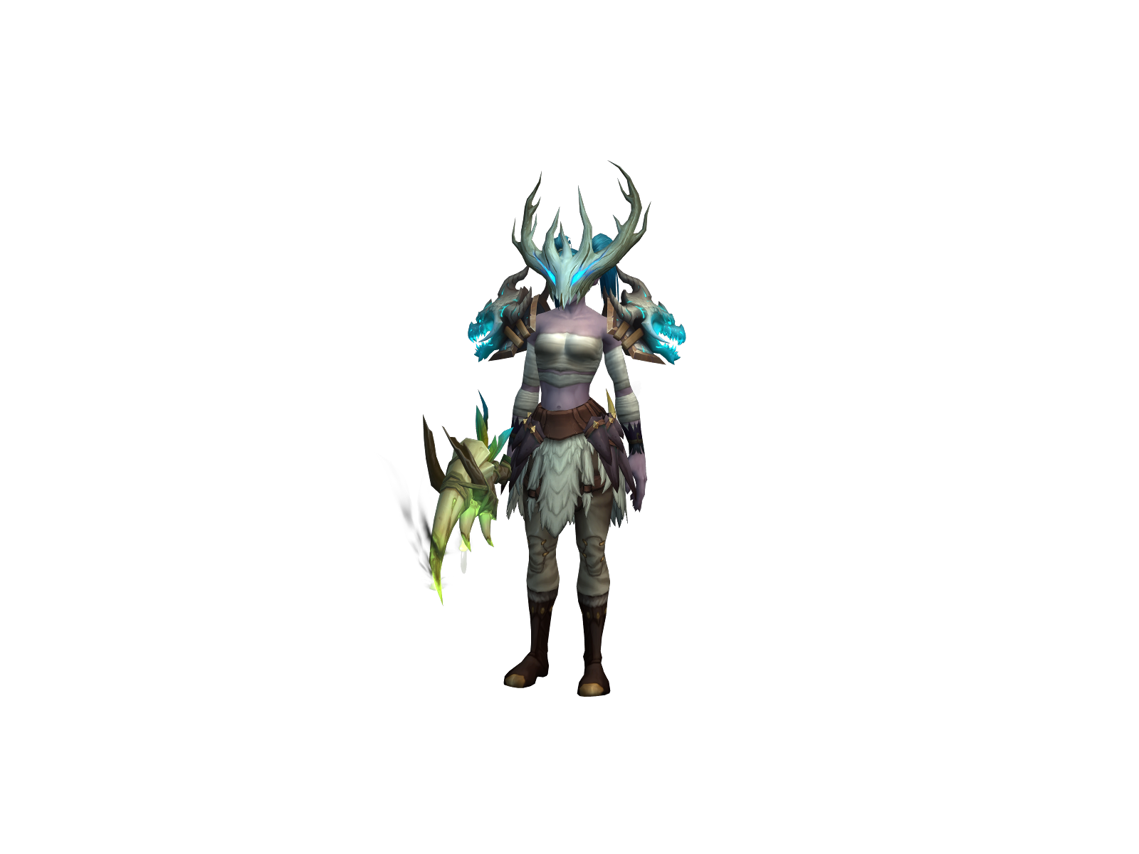 Mongotrapz 3D character render