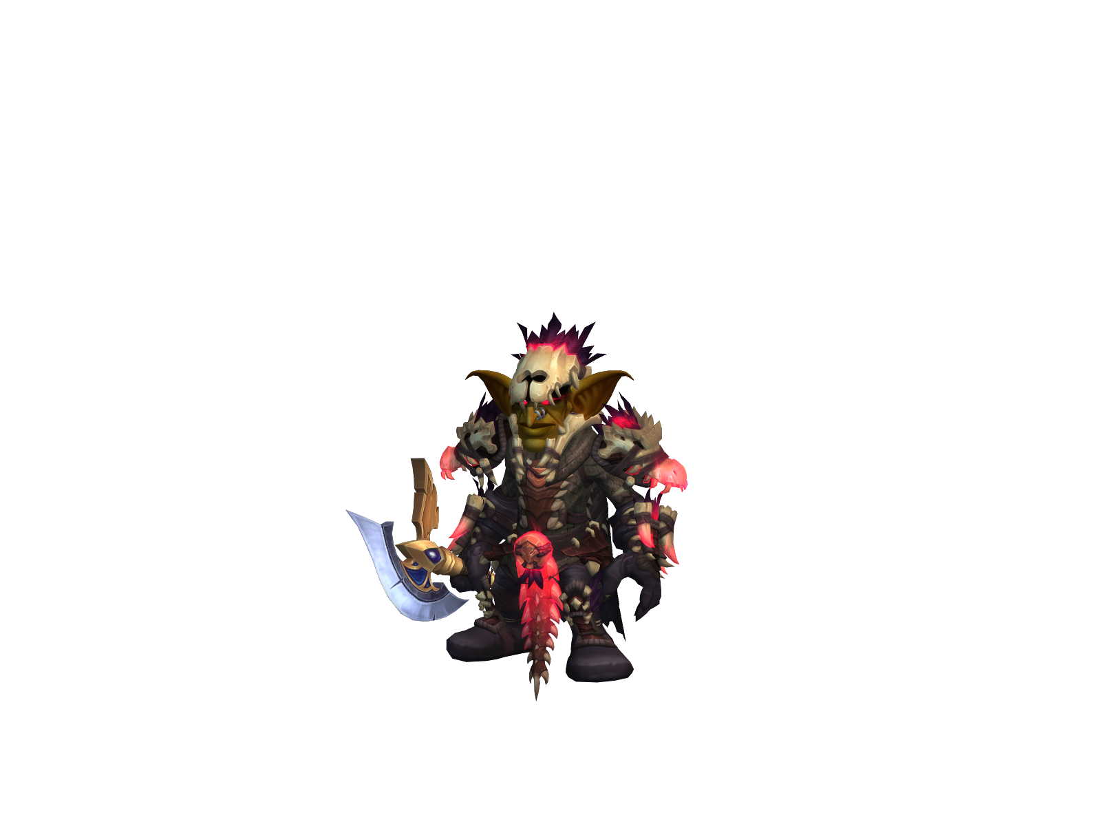 Dapurpmane 3D character render