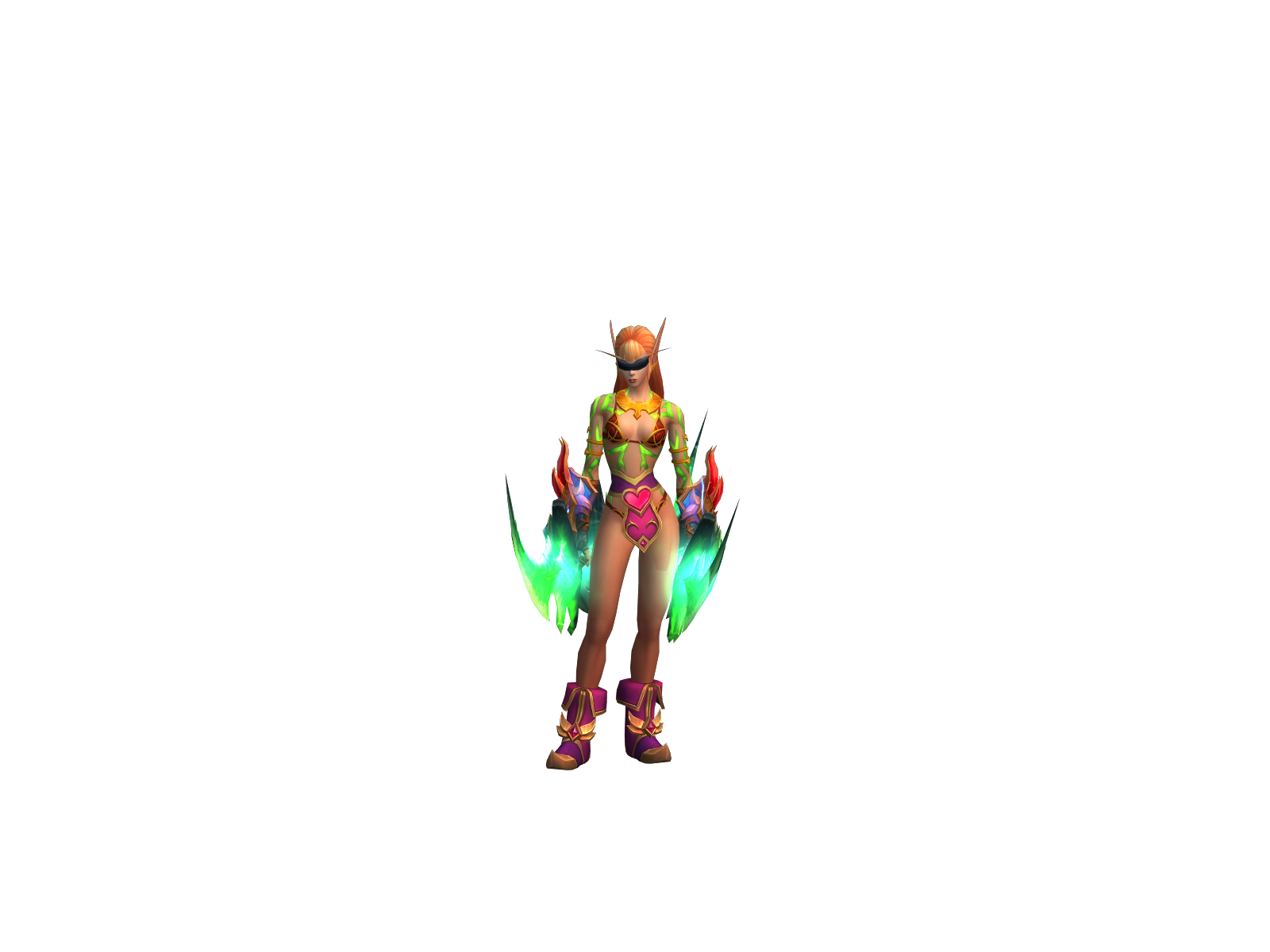 Stàrfire 3D character render
