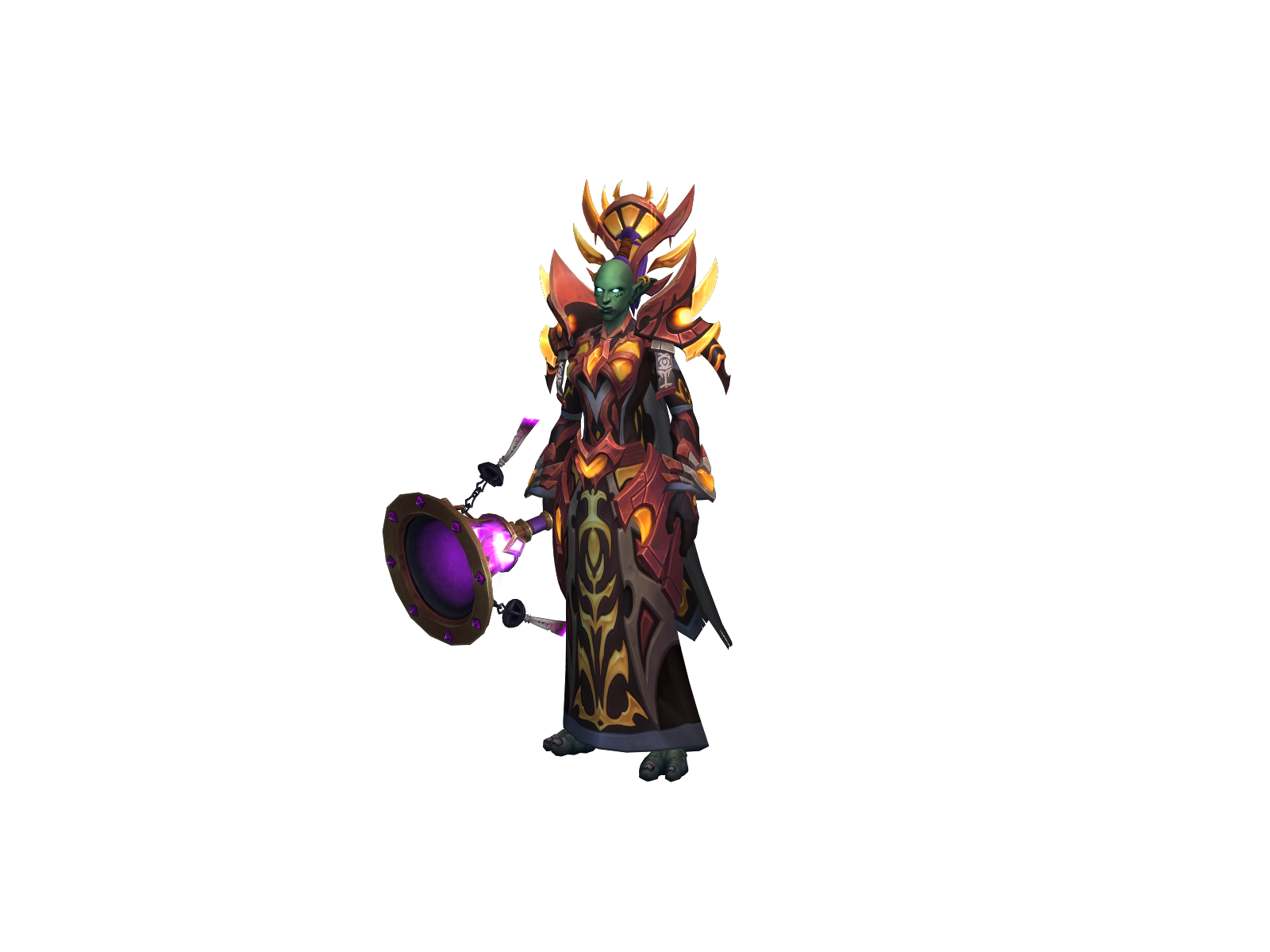 Paitence 3D character render
