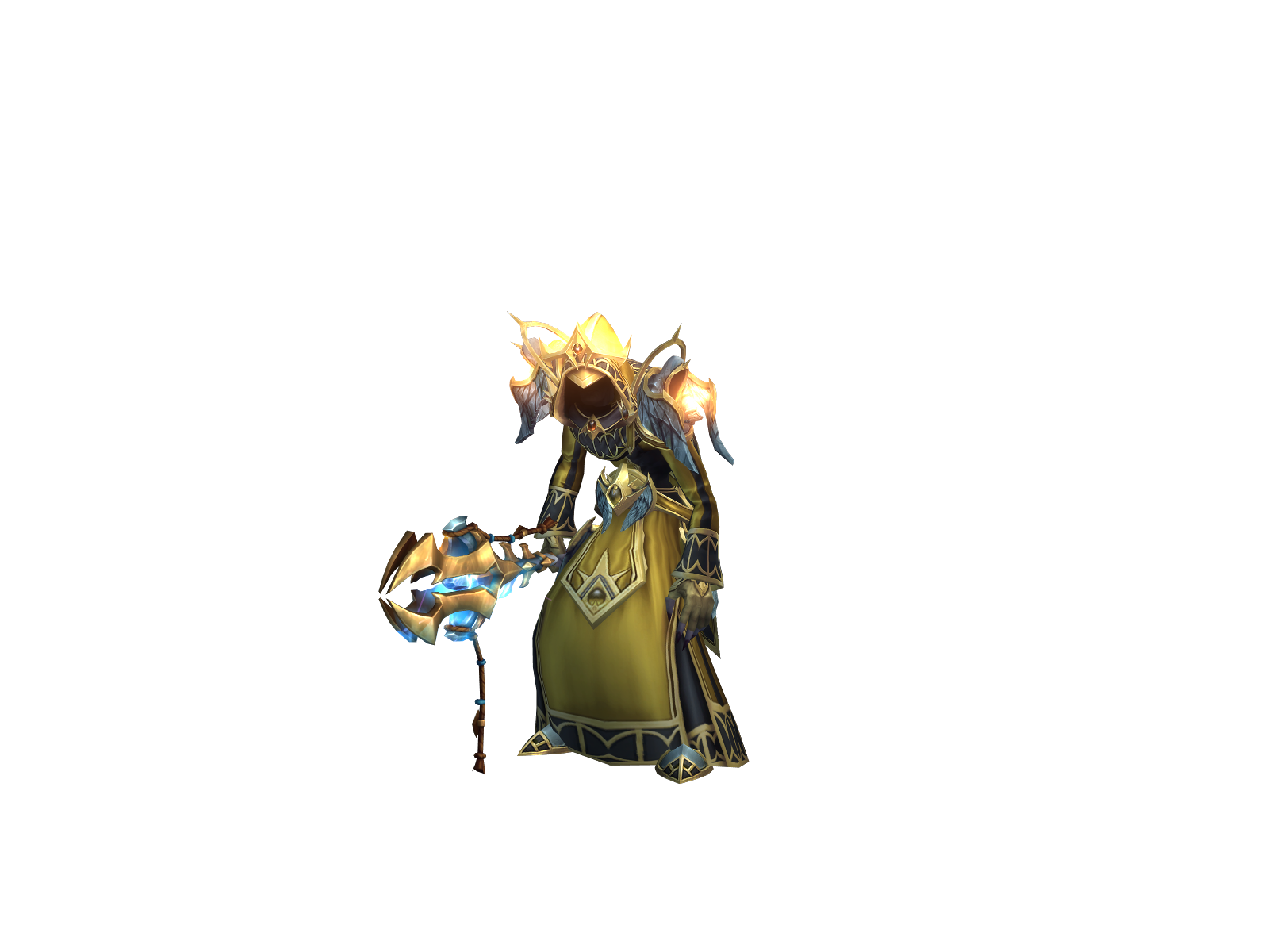 Gravidesquir 3D character render