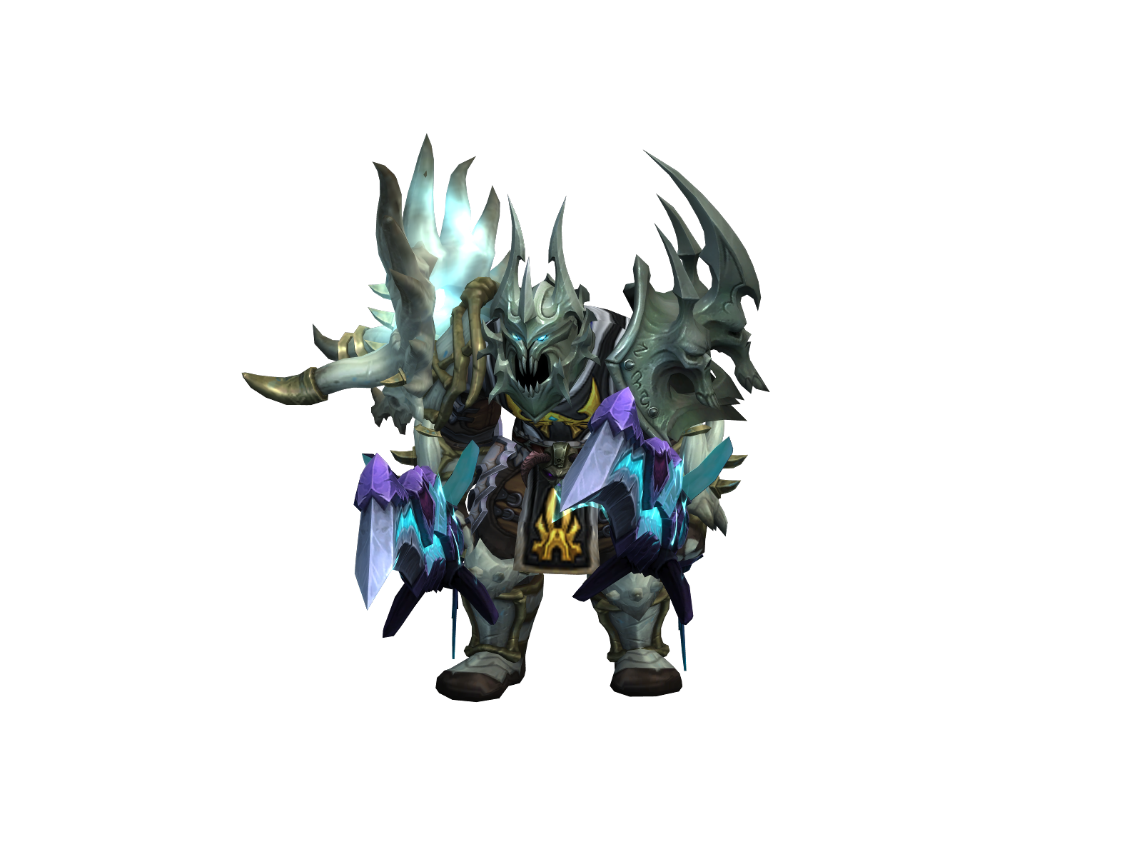 Warlapse 3D character render