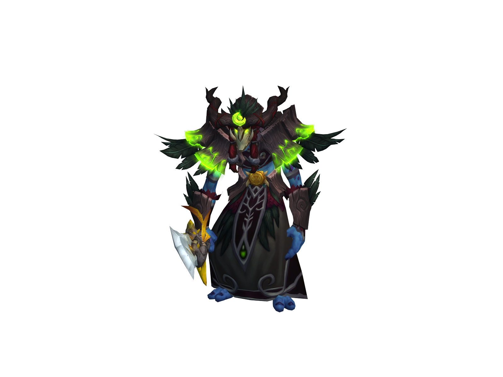 Feralsnow character render