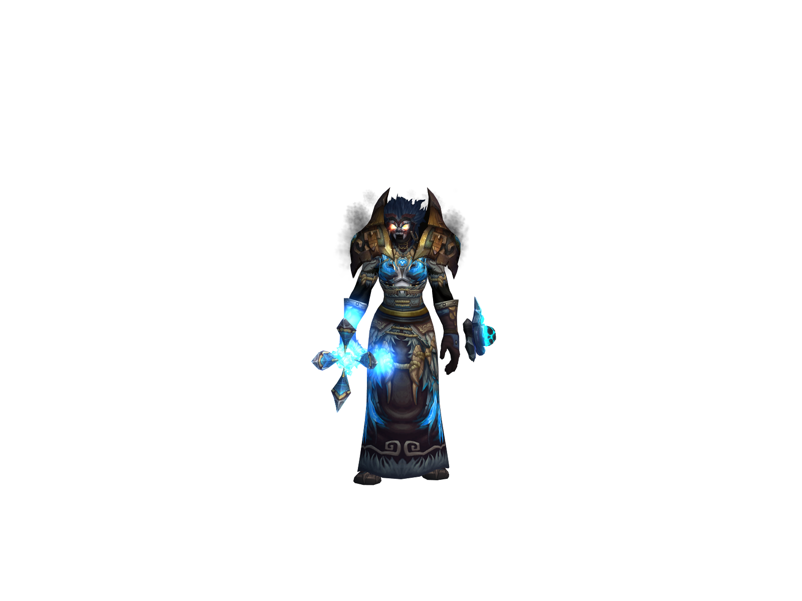 Tellurik 3D character render
