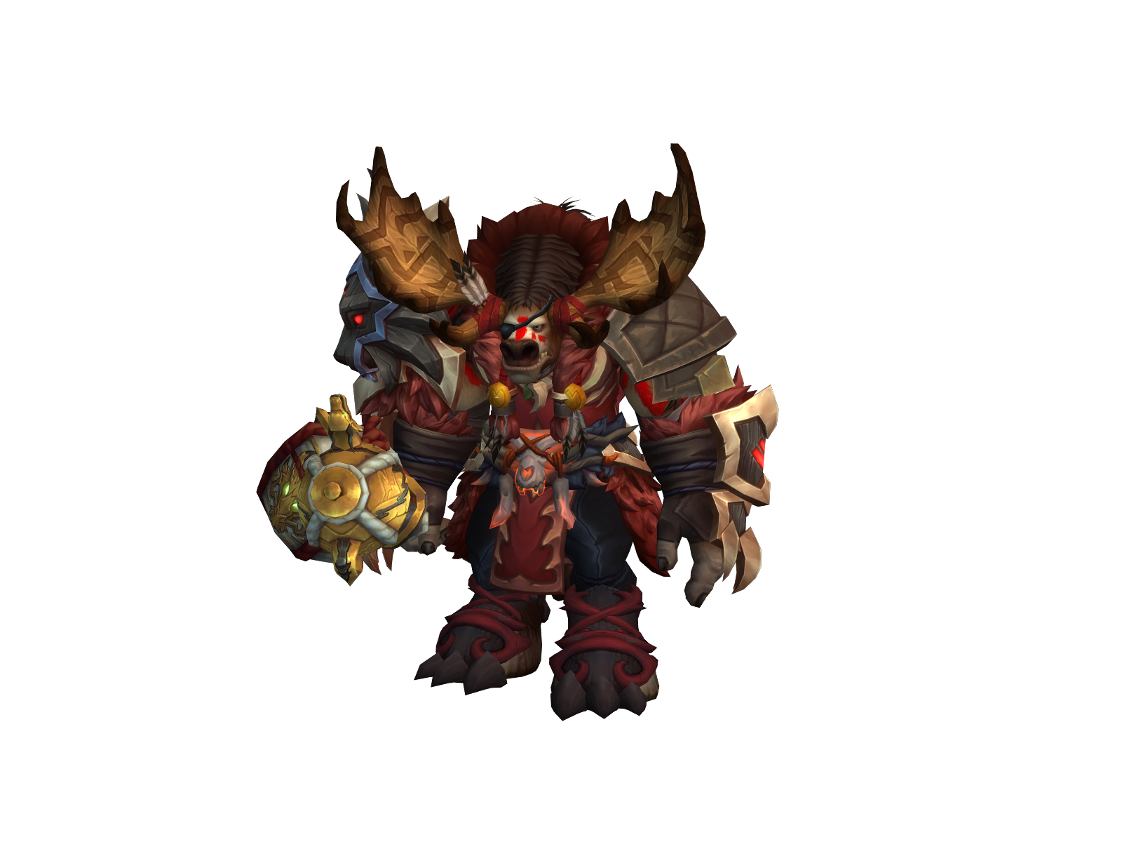 Drooge 3D character render