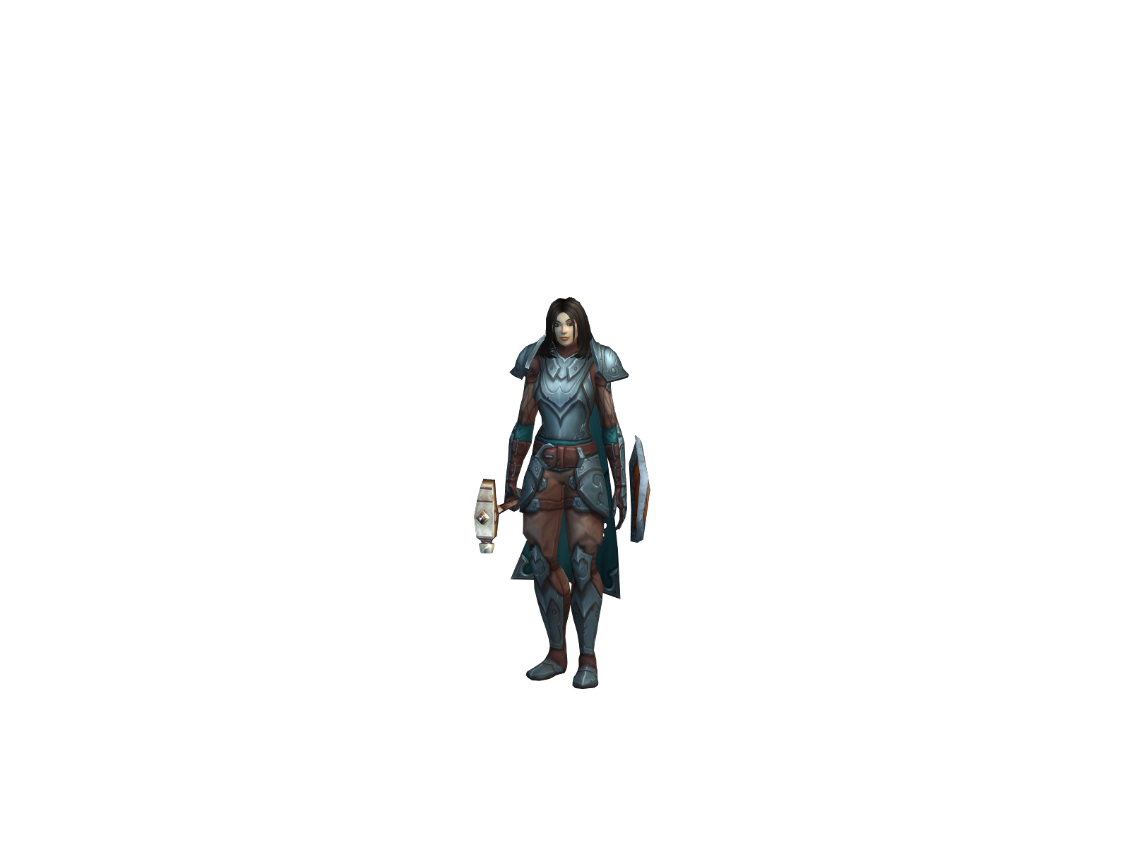 Crusaton 3D character render