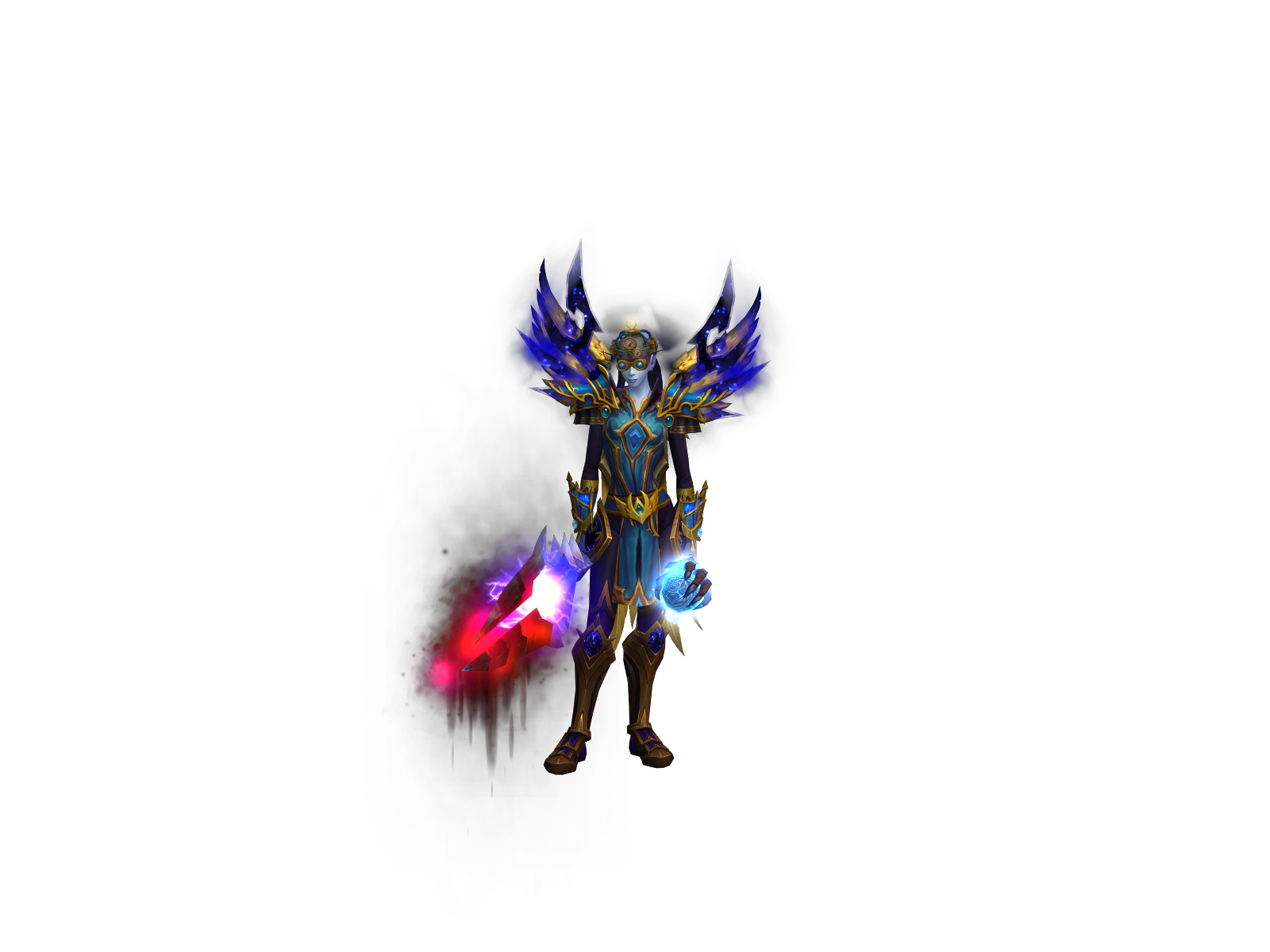 Cold 3D character render