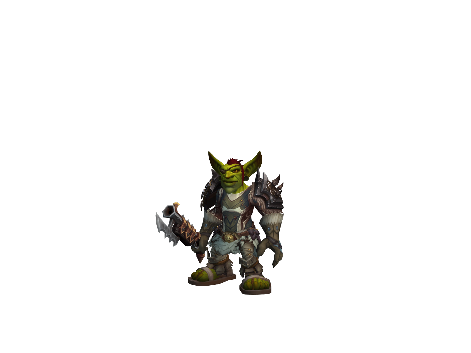 Punishr 3D character render