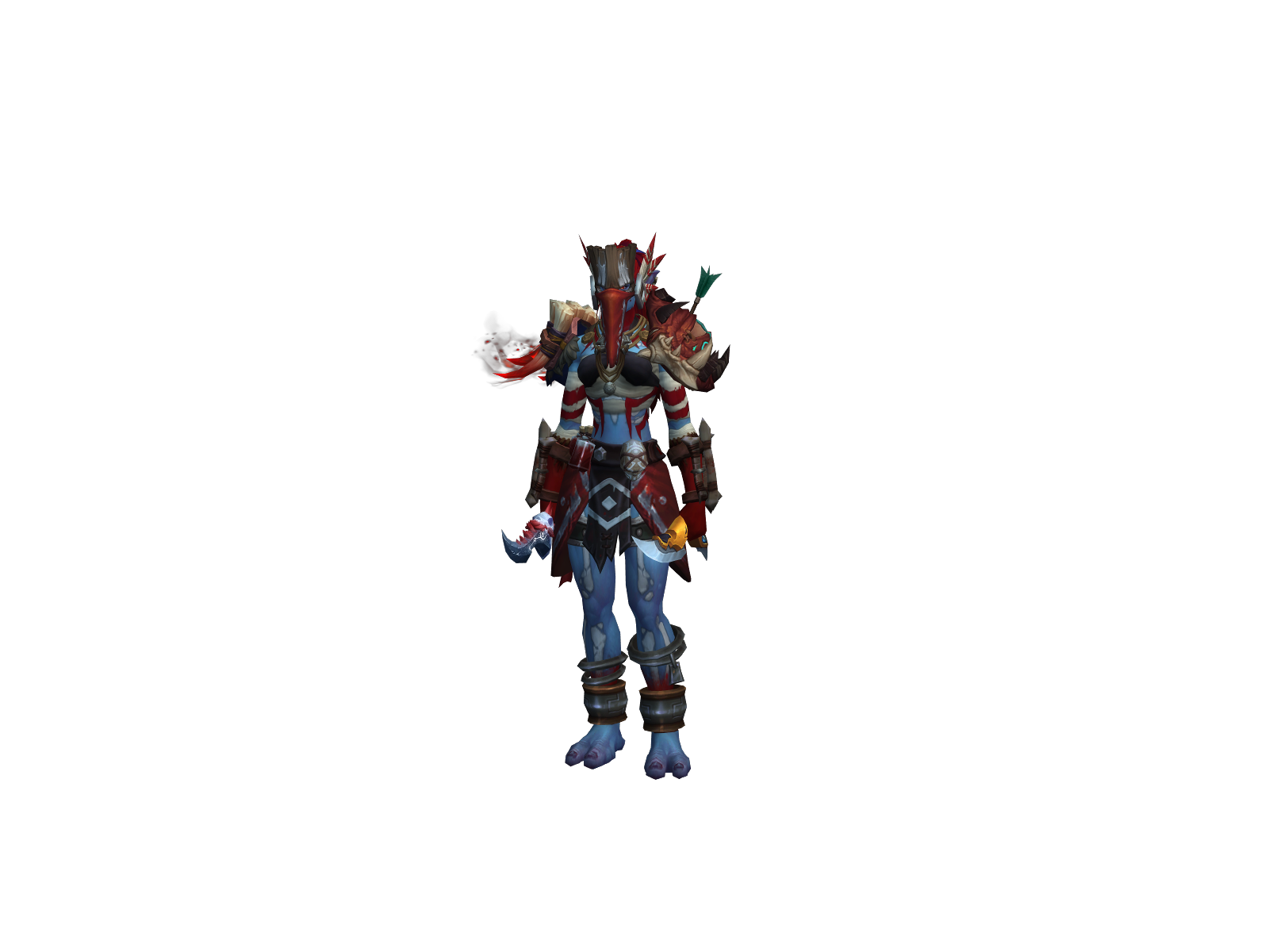 Hunkee 3D character render