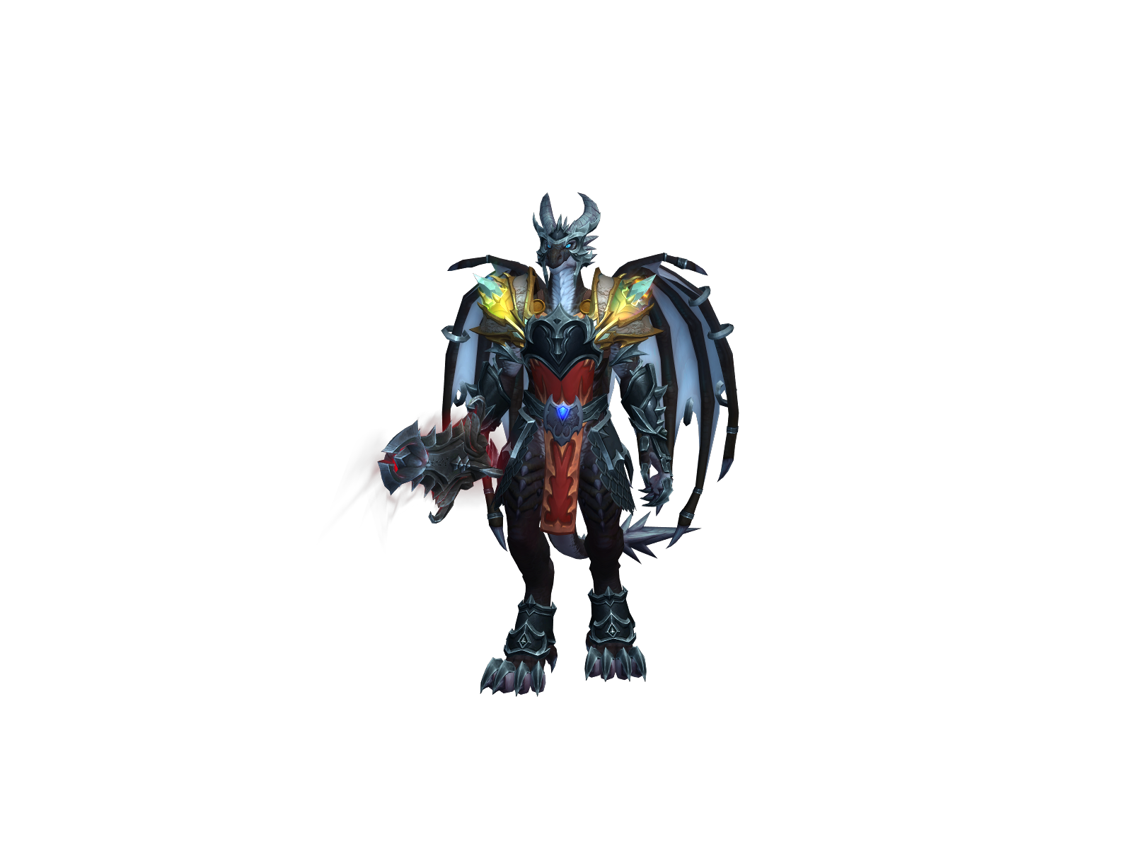Wraithful 3D character render