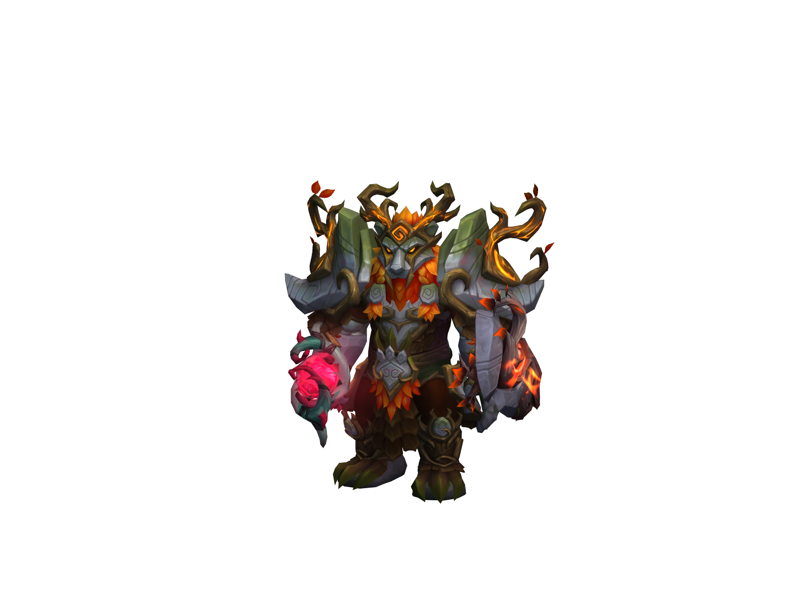 Amarao 3D character render