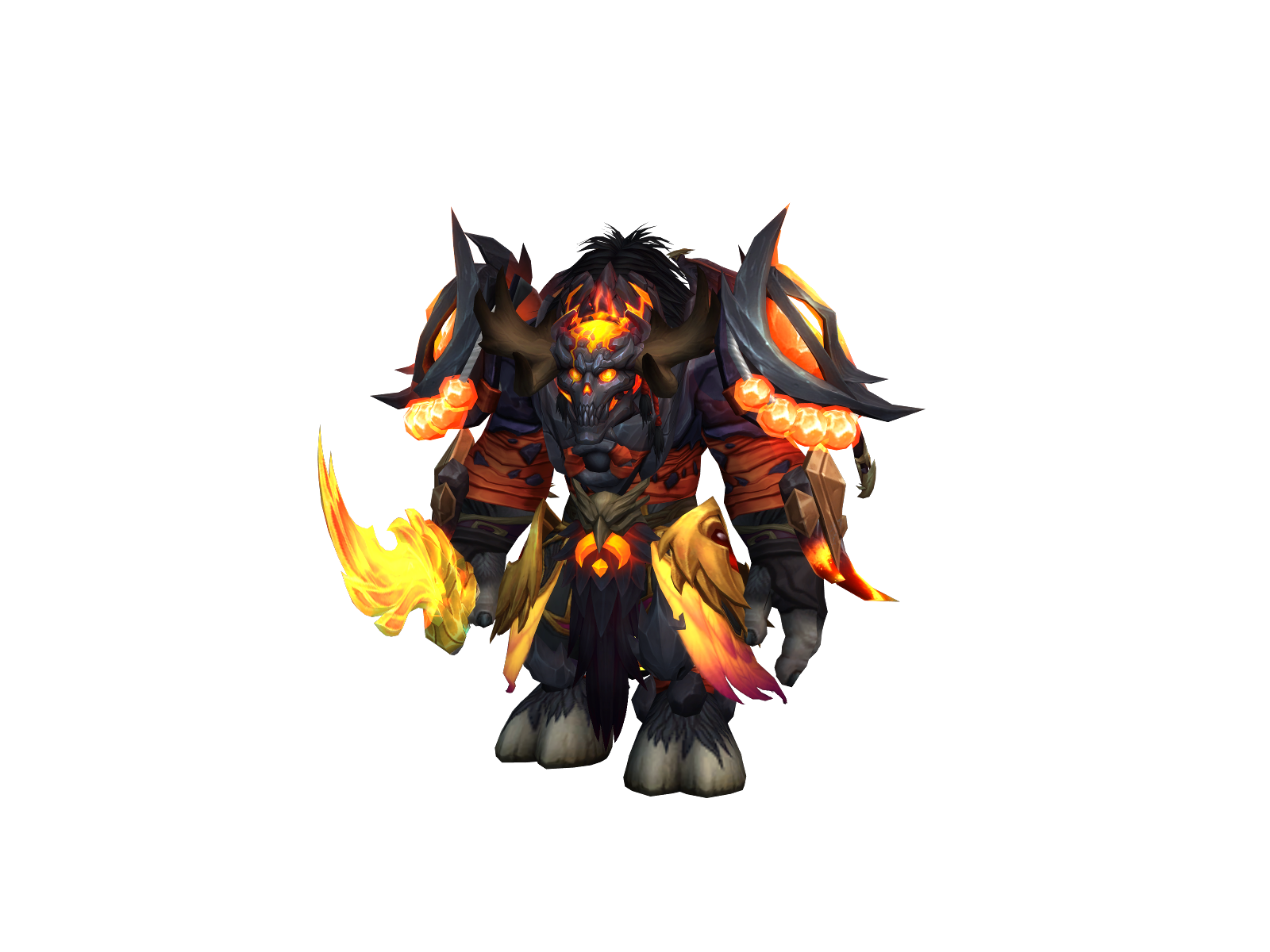 Nightwólf 3D character render