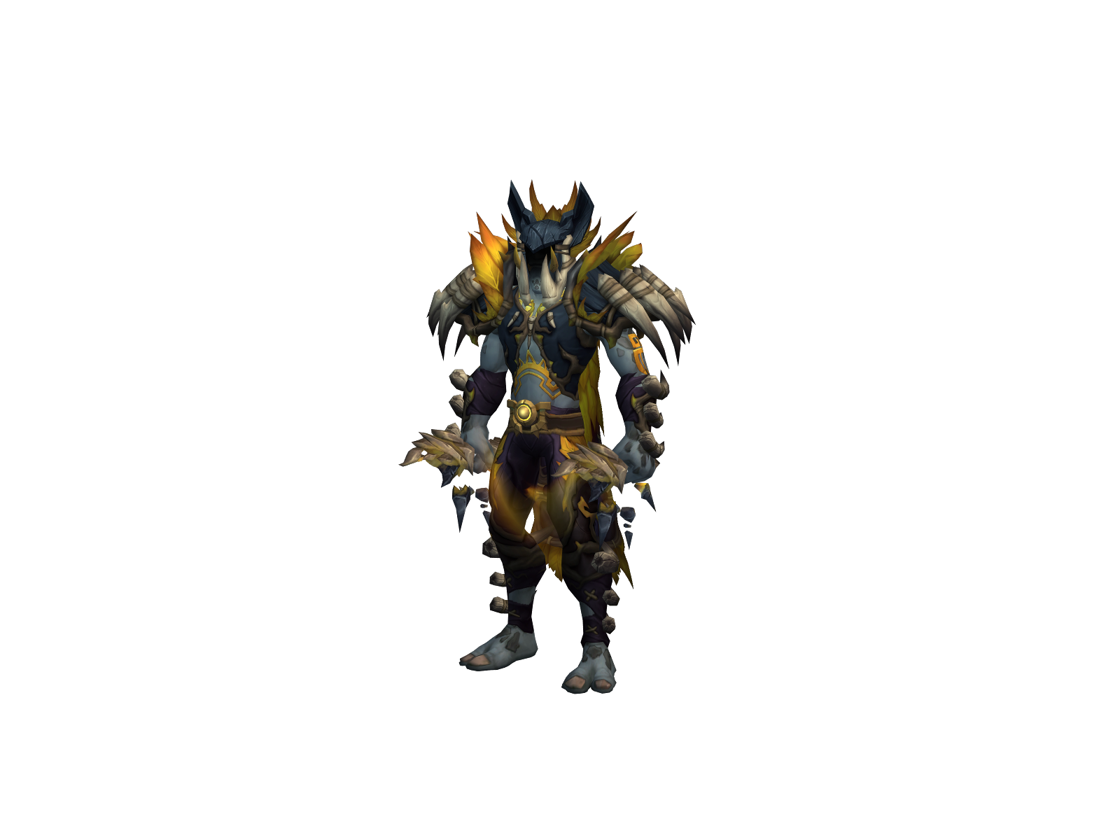 Ticks 3D character render