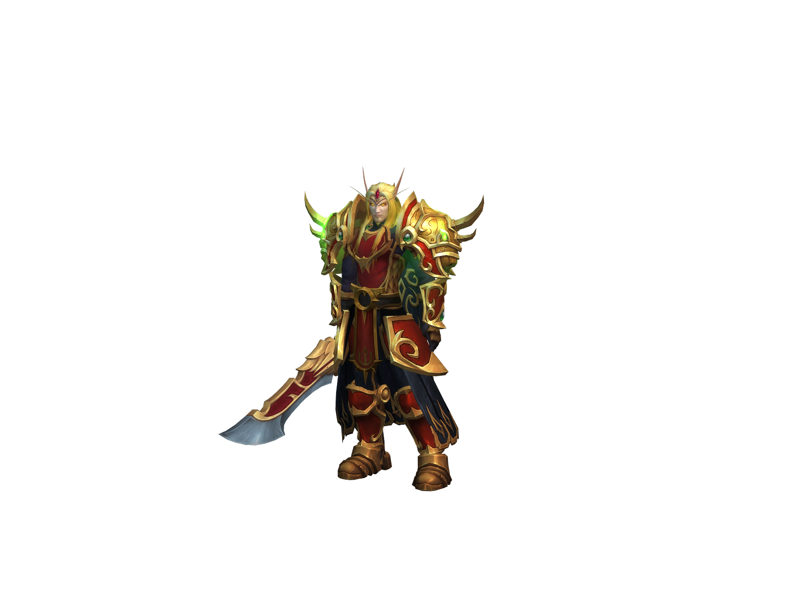 Purplepally 3D character render