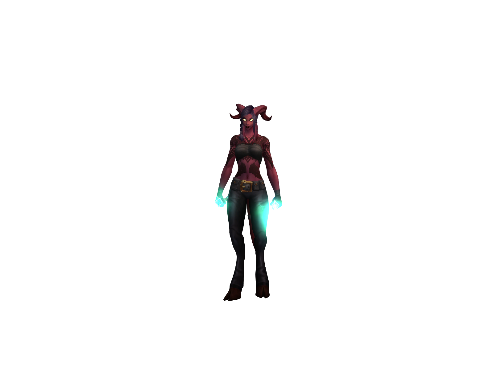 Golaf 3D character render
