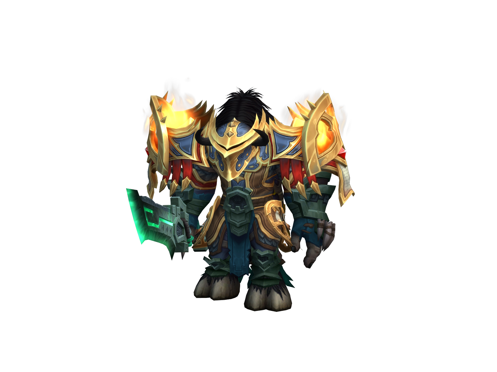 Stompadin 3D character render