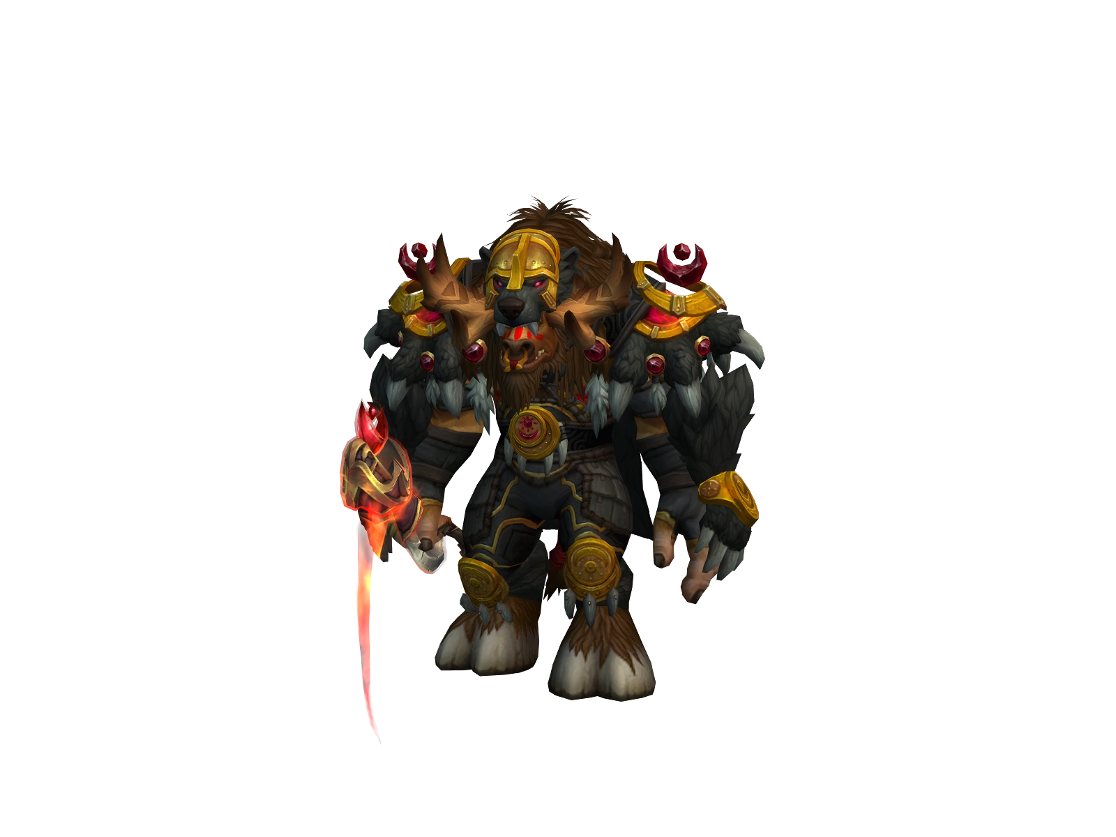 Crikee 3D character render
