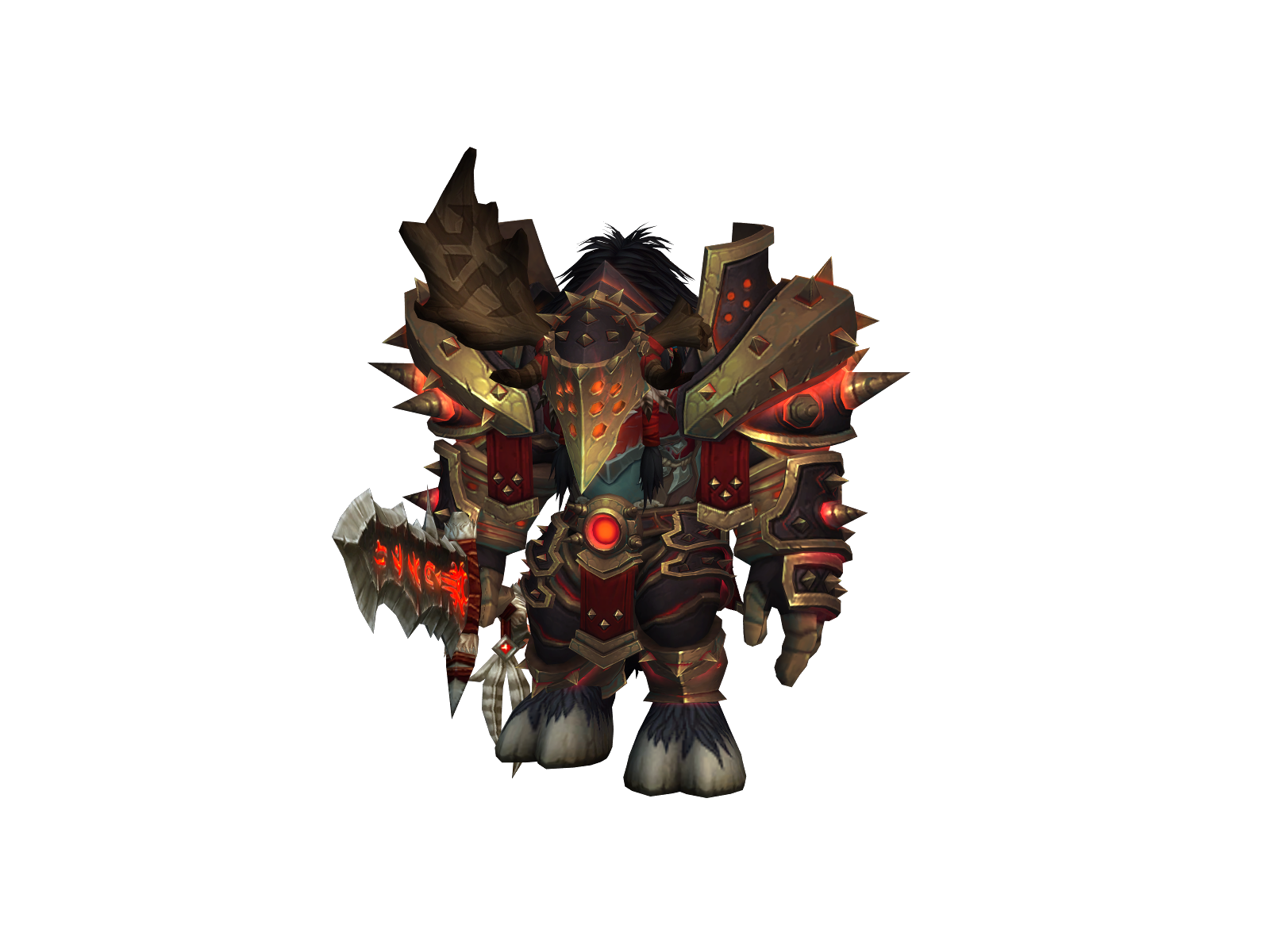 Damooge 3D character render