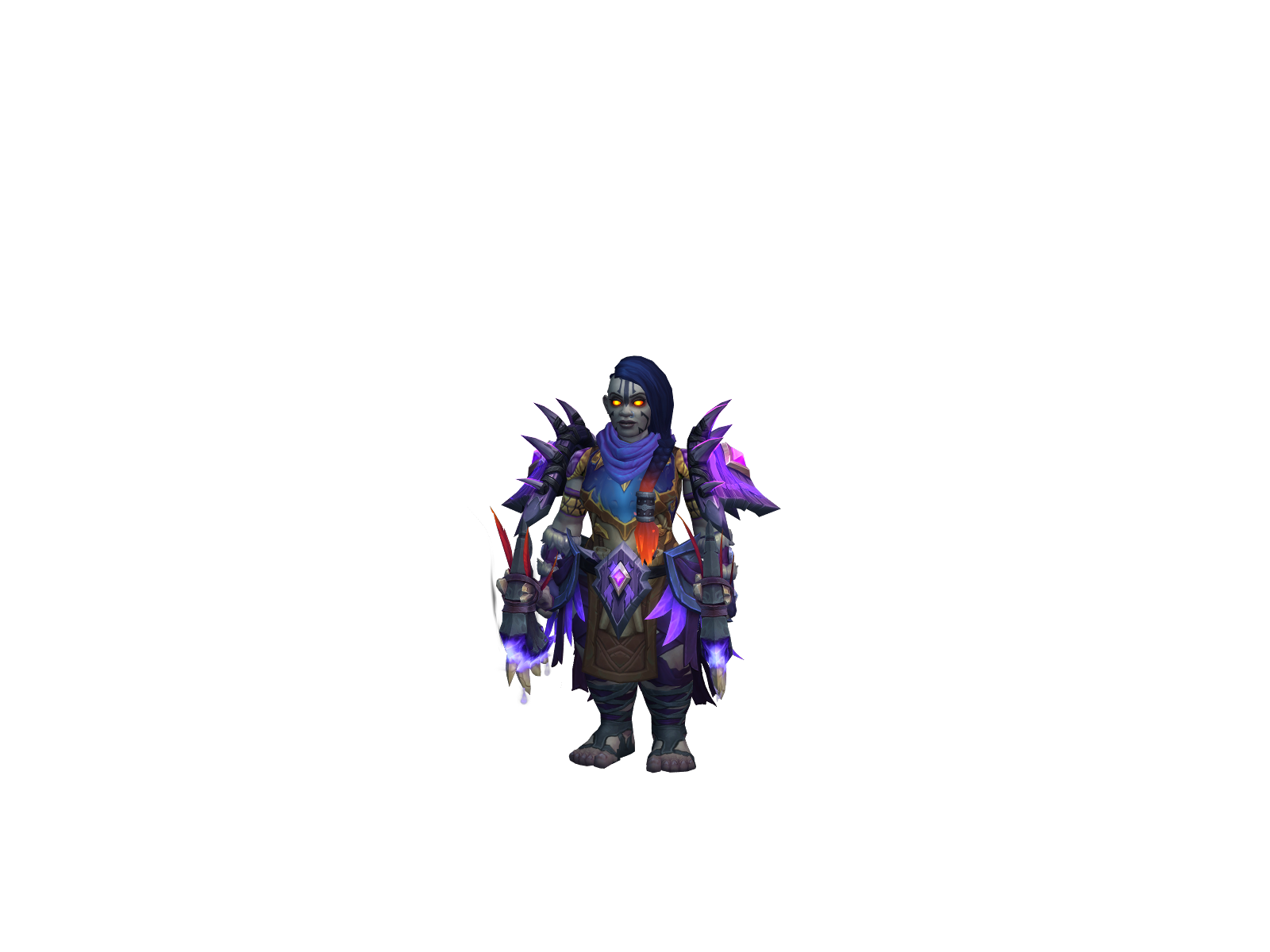 Bucklucky 3D character render