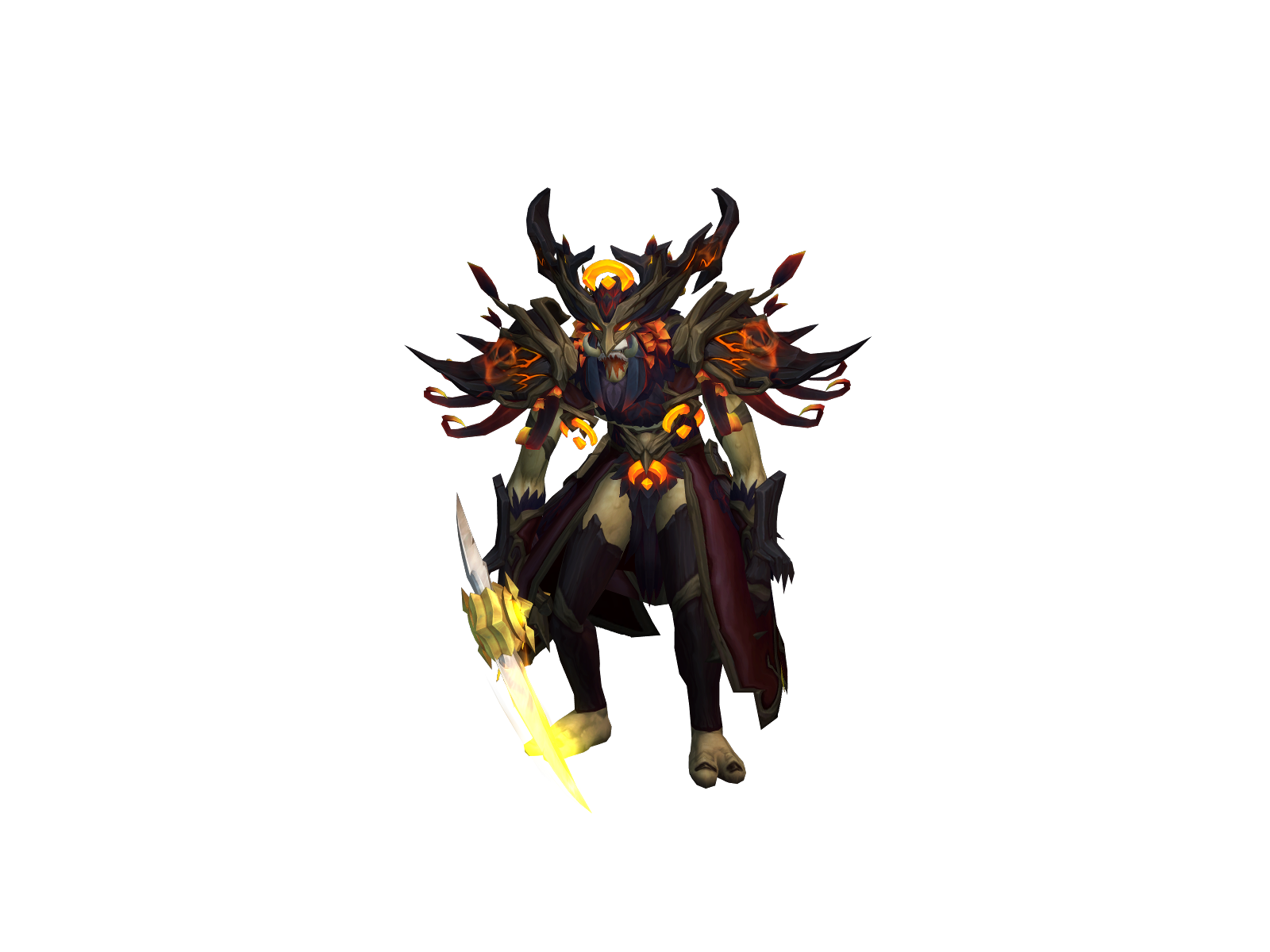 Hópn 3D character render
