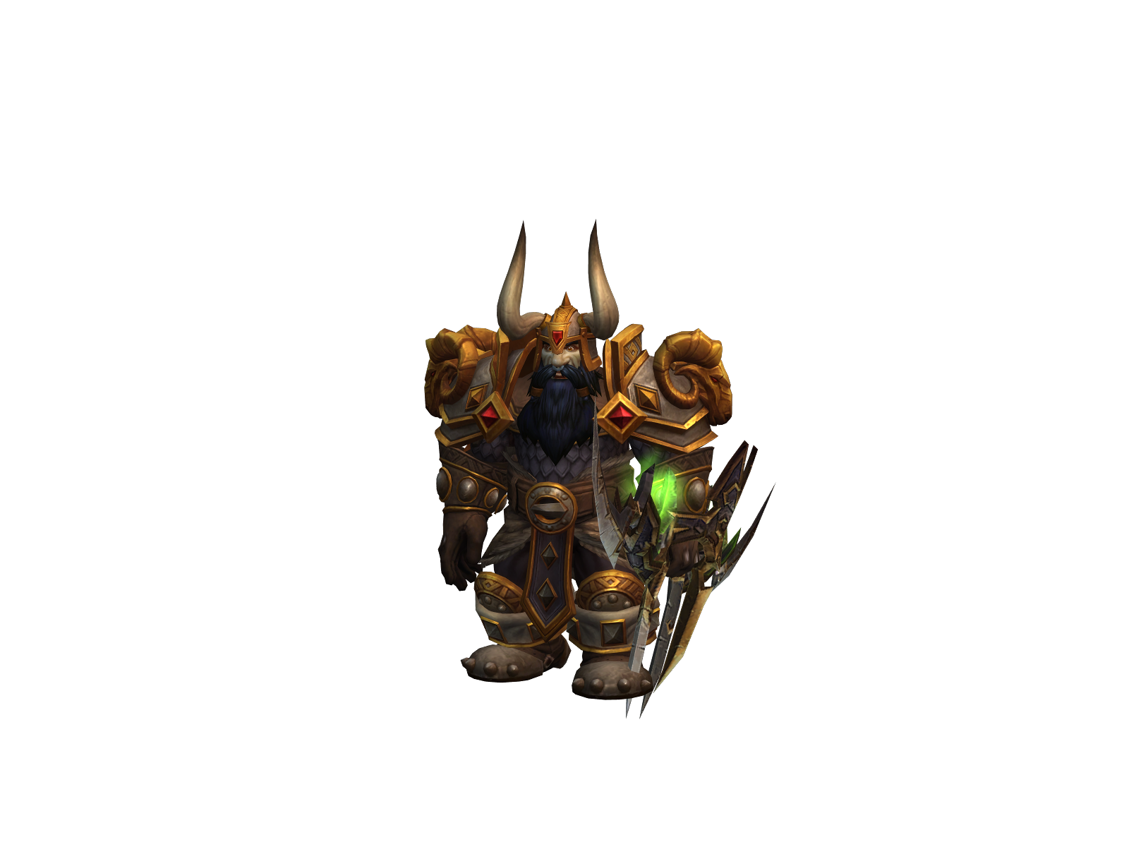 Darf 3D character render