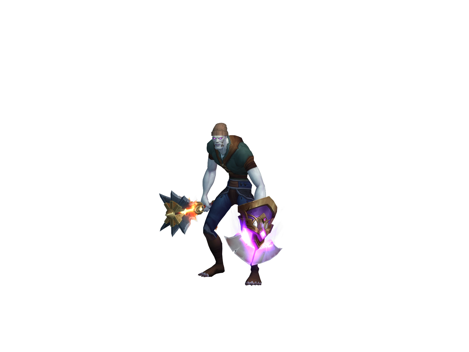 Butteras 3D character render
