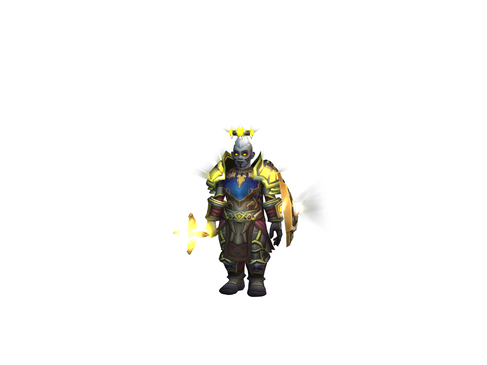 Cruwusada 3D character render