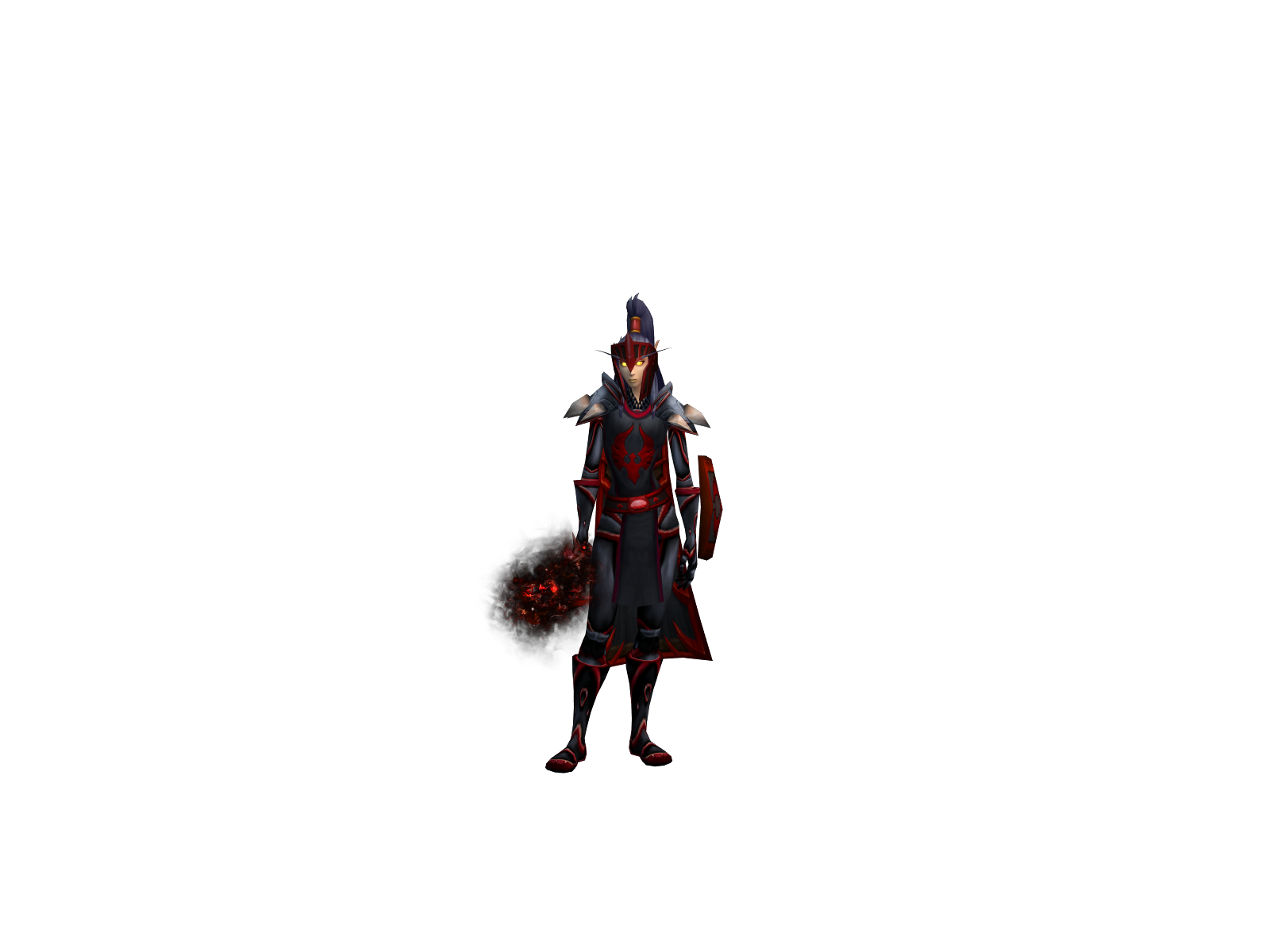 Felzor 3D character render