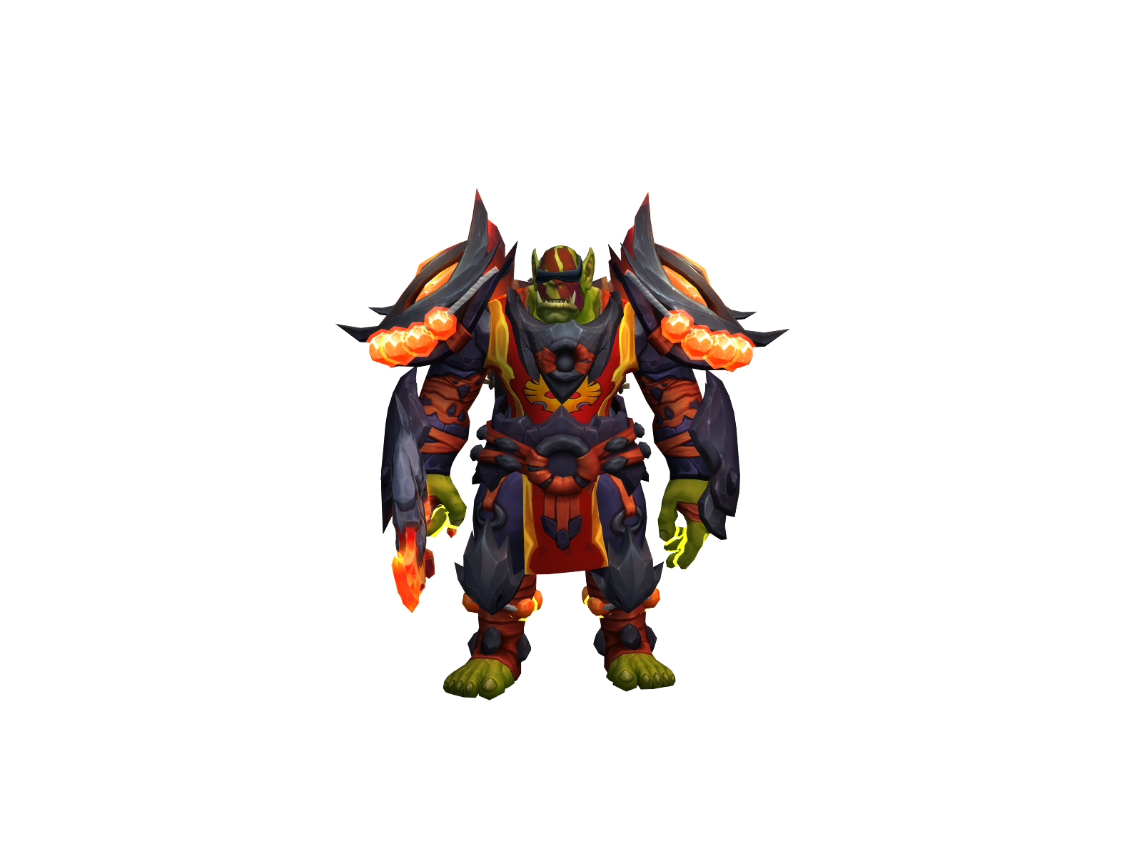 Baldster 3D character render