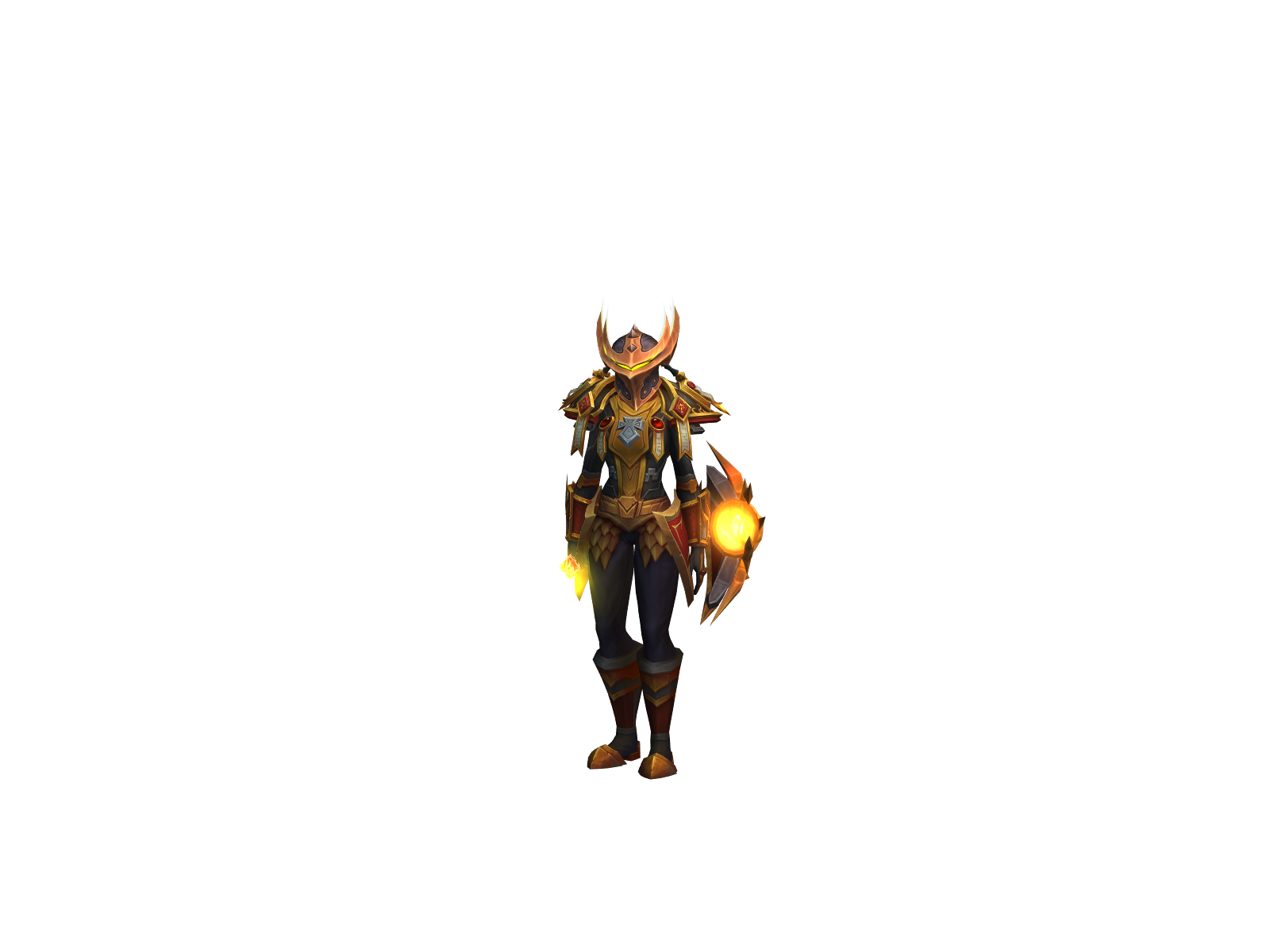 Tuvii 3D character render