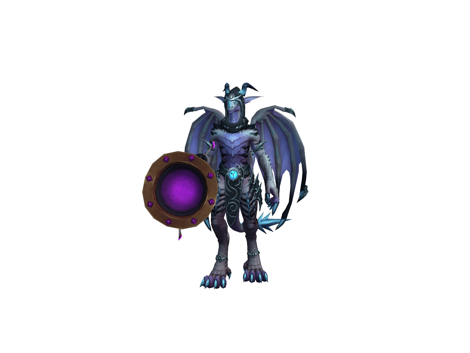 Midnuit 3D character render