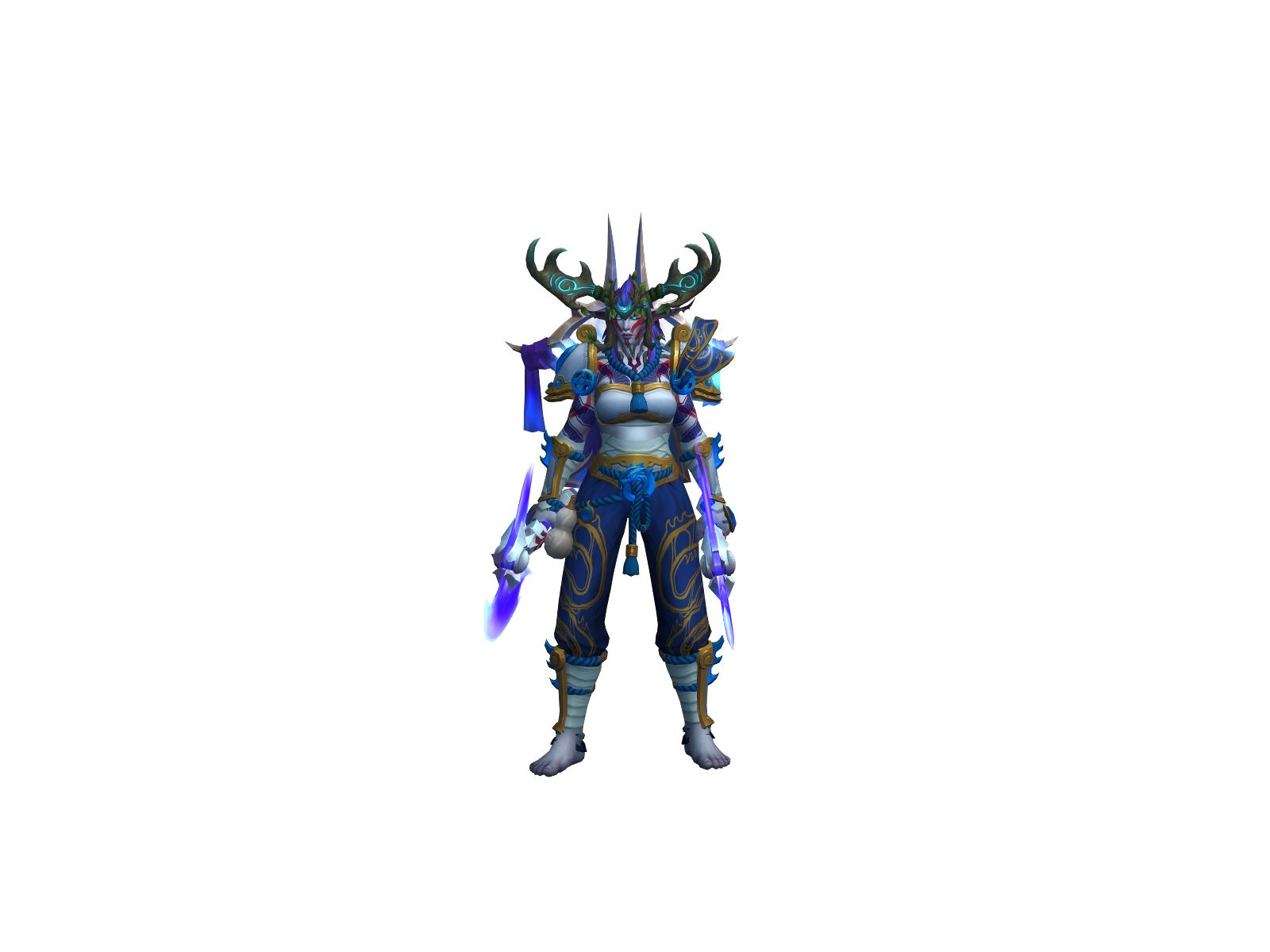 Aeriei 3D character render