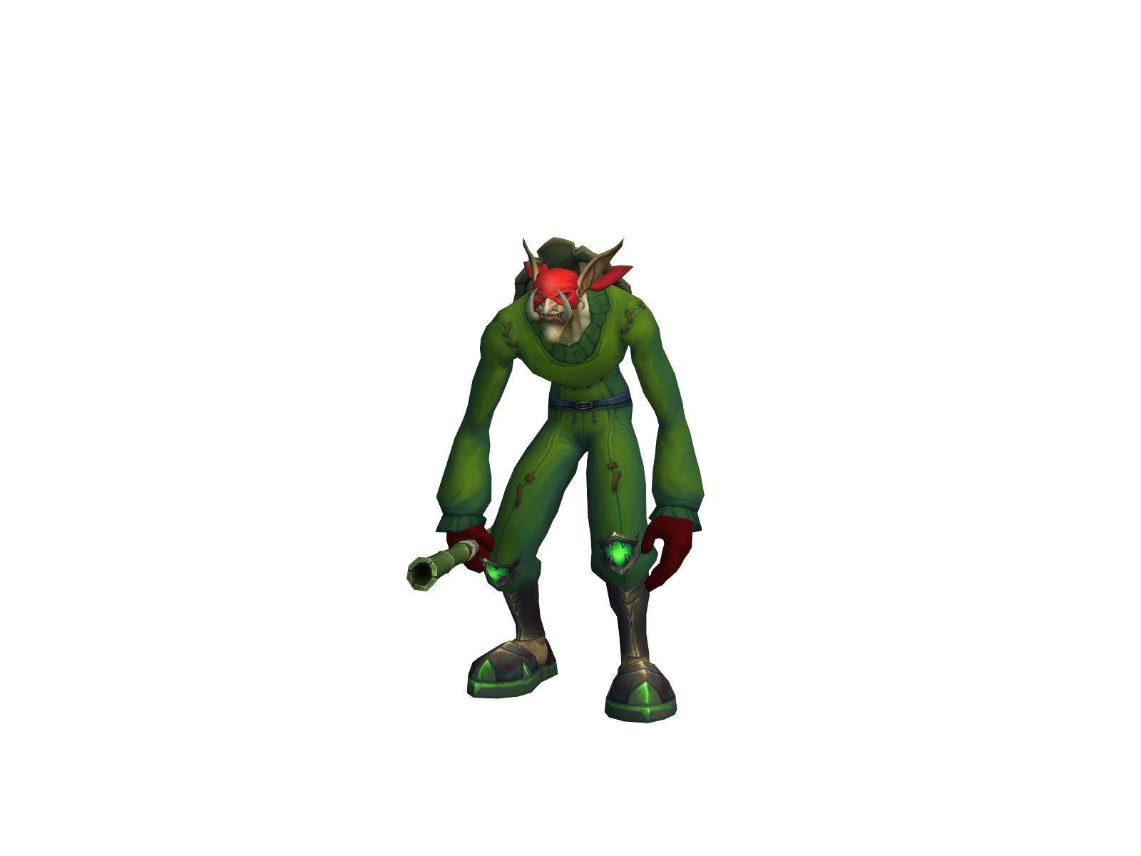 Bearron 3D character render